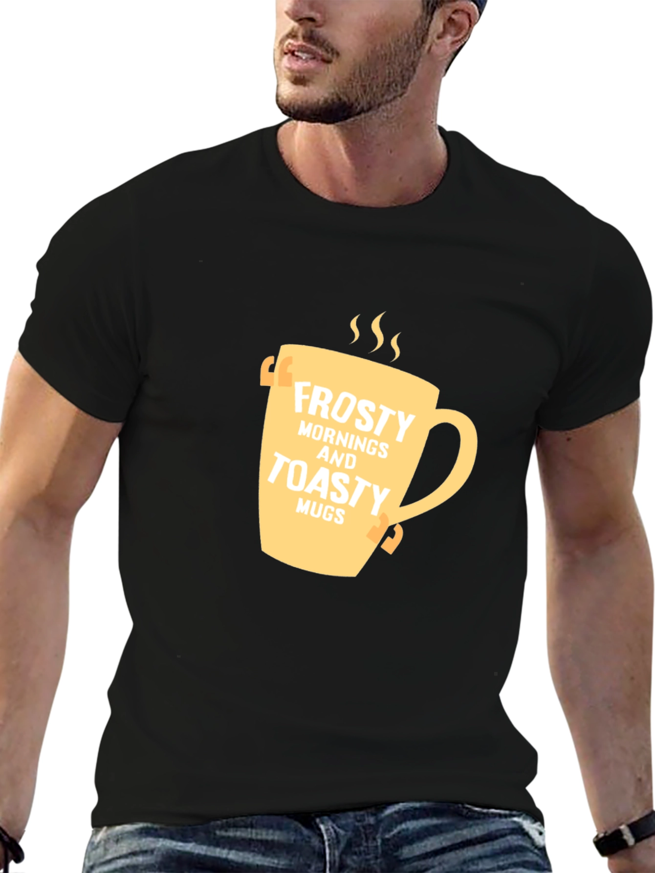 Frosty Mornings & Toasty Mugs Graphic Tee