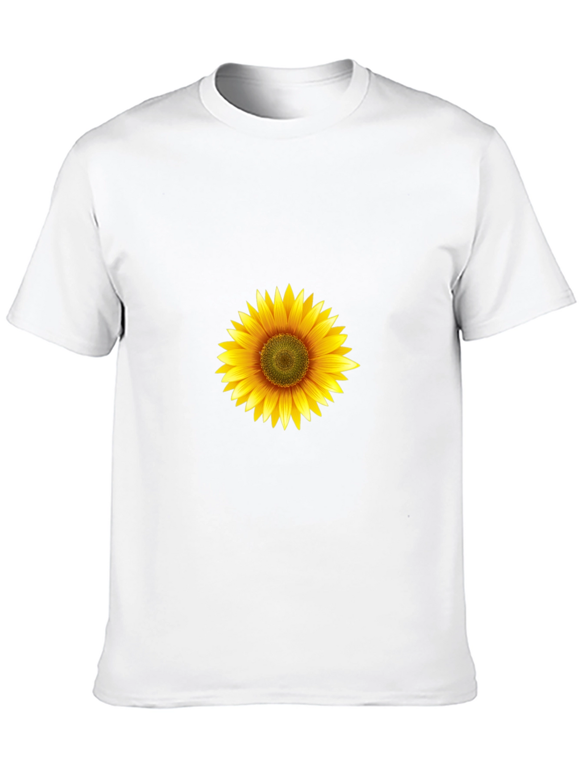 Sunflower Graphic Black T-Shirt