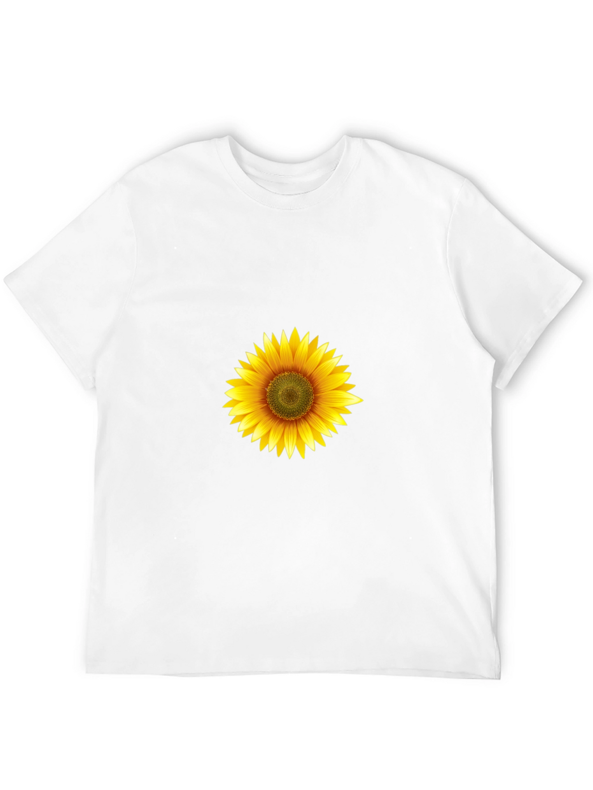 Sunflower Graphic Black T-Shirt