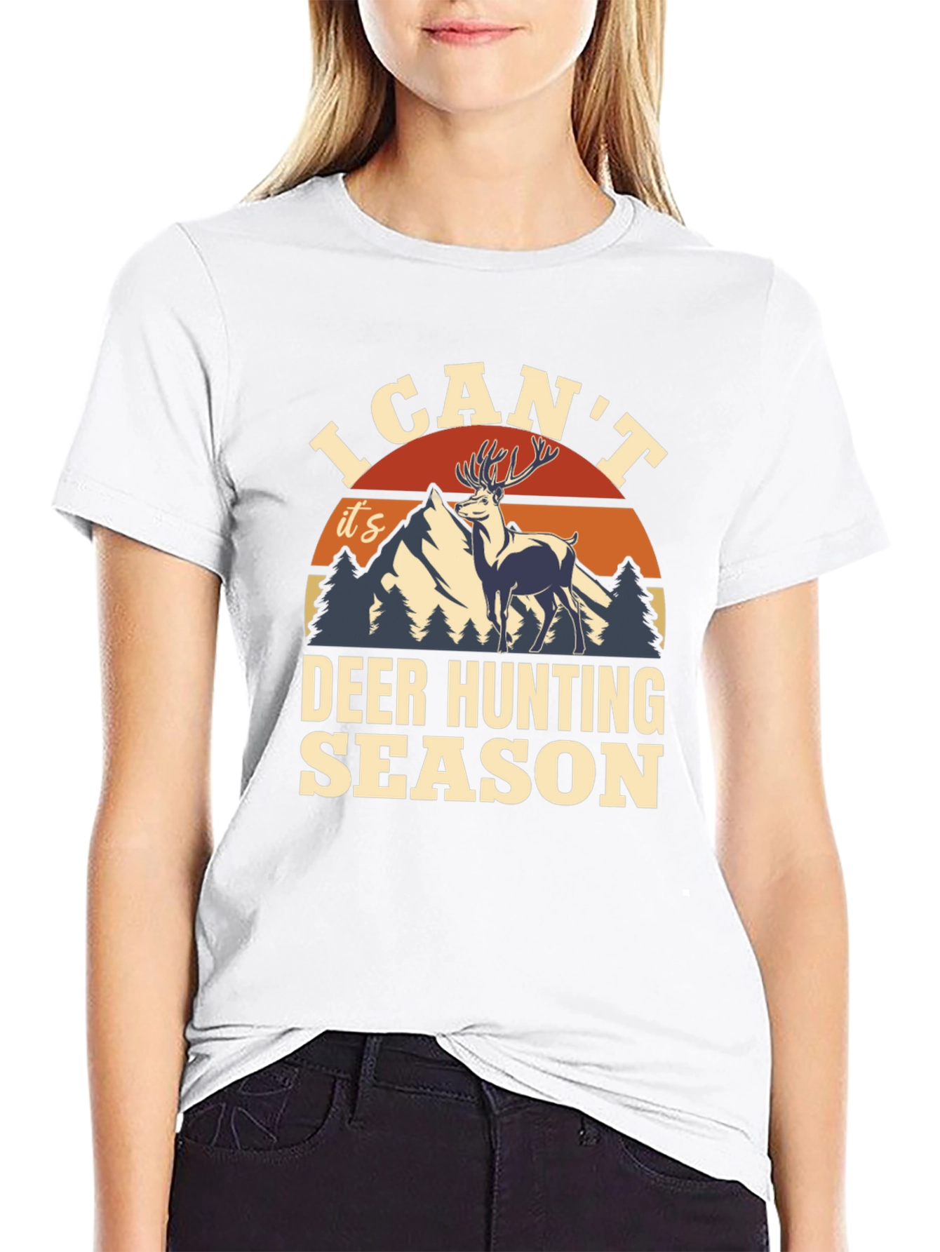 I Cant Deer Hunting Season T-Shirt