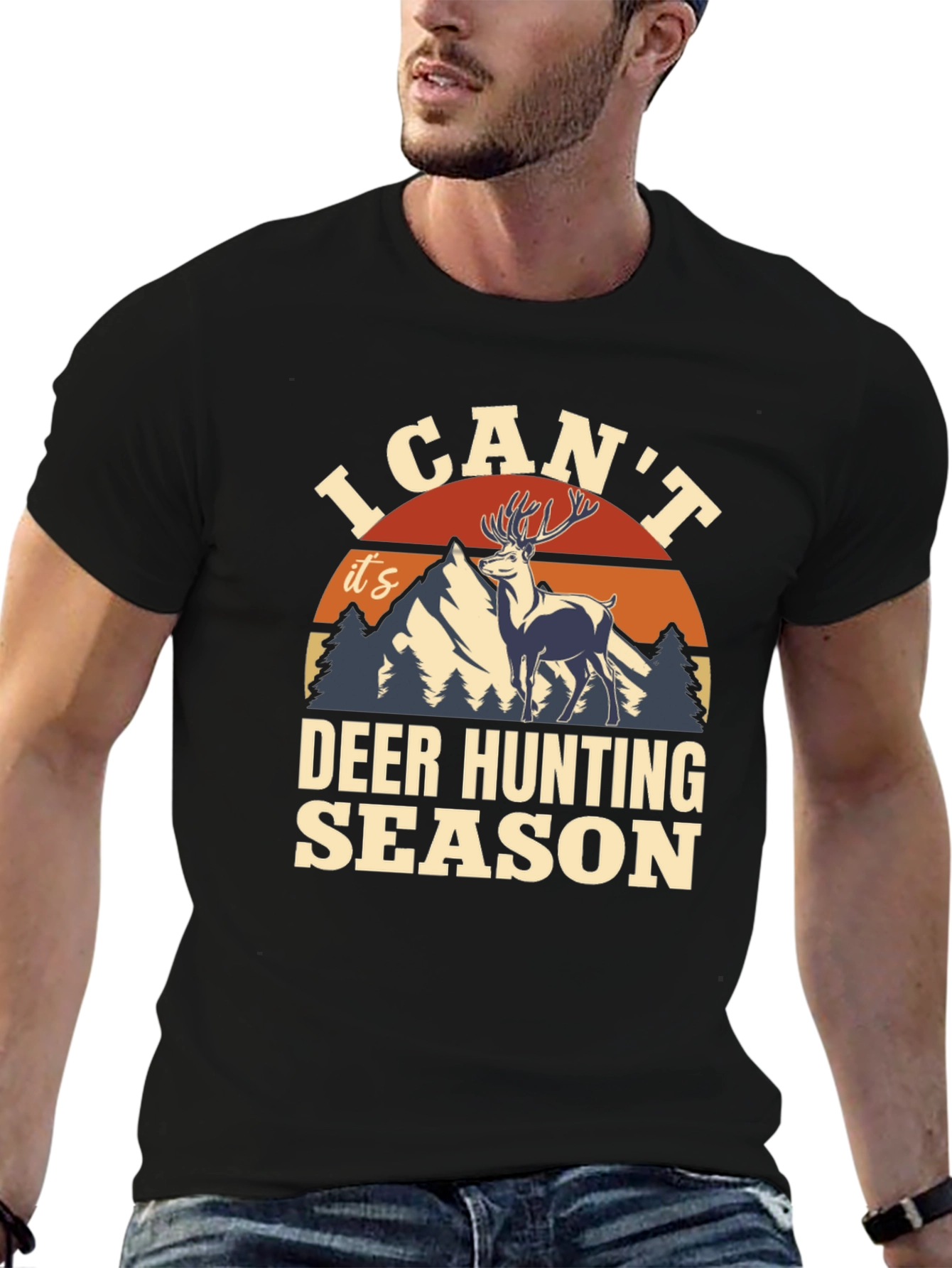I Cant Deer Hunting Season T-Shirt