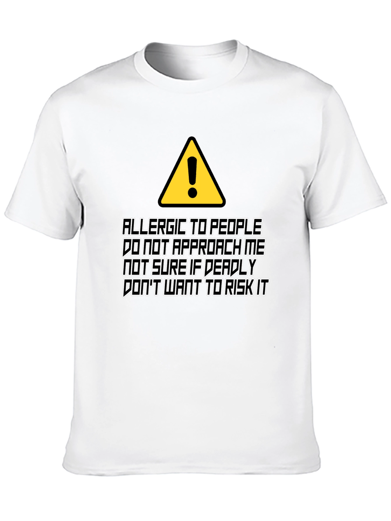Allergic to People Graphic T-Shirt