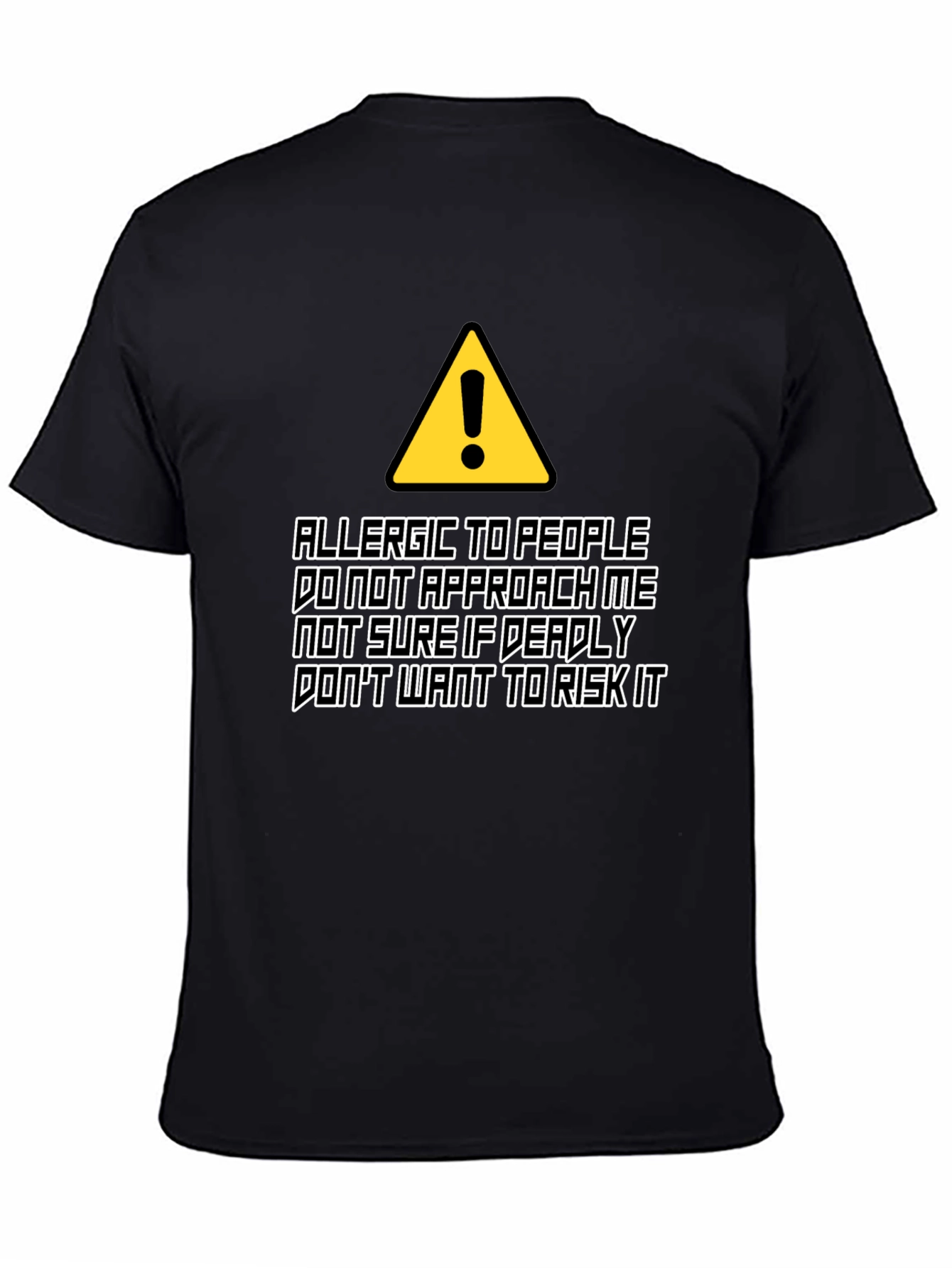 Allergic to People Graphic T-Shirt