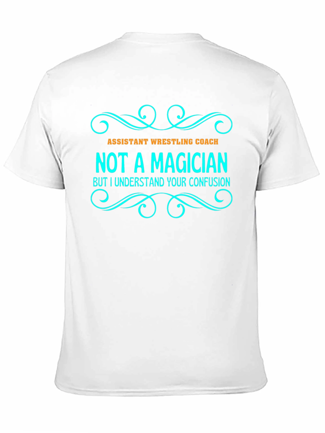 Assistant Wrestling Coach - Not A Magician T-Shirt