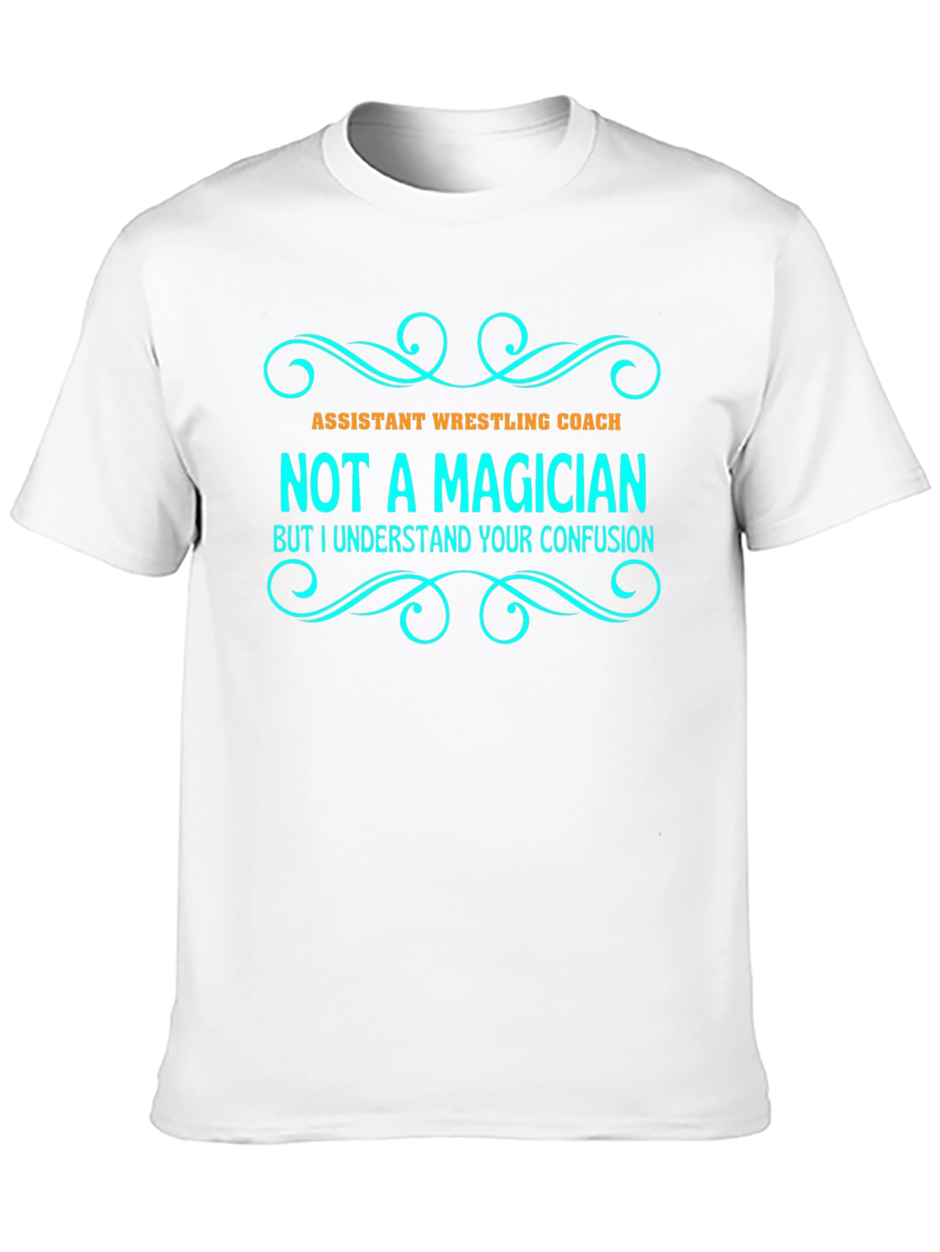 Assistant Wrestling Coach - Not A Magician T-Shirt