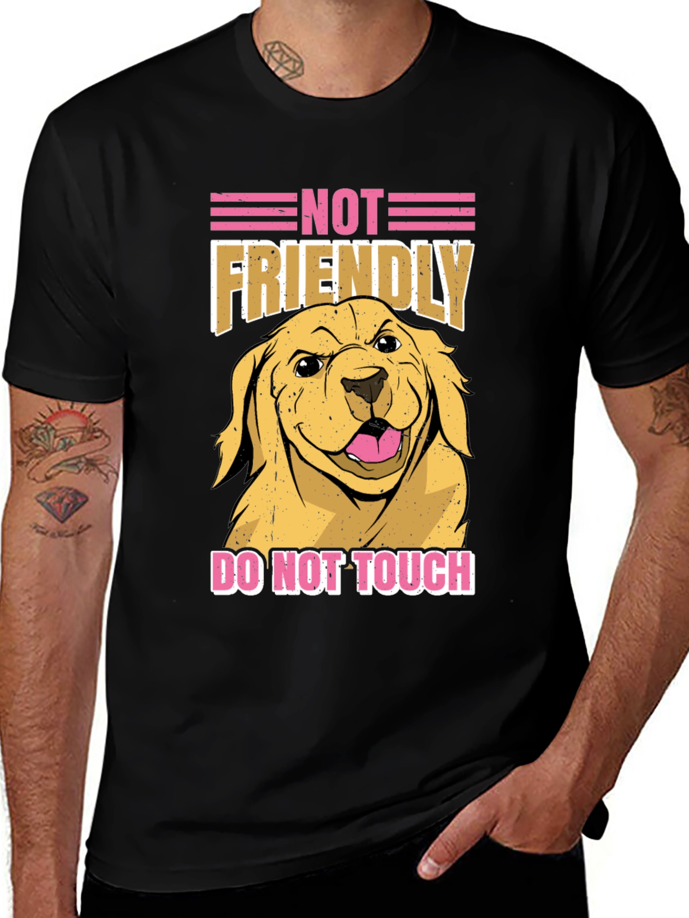 Not Friendly Dog T-Shirt
