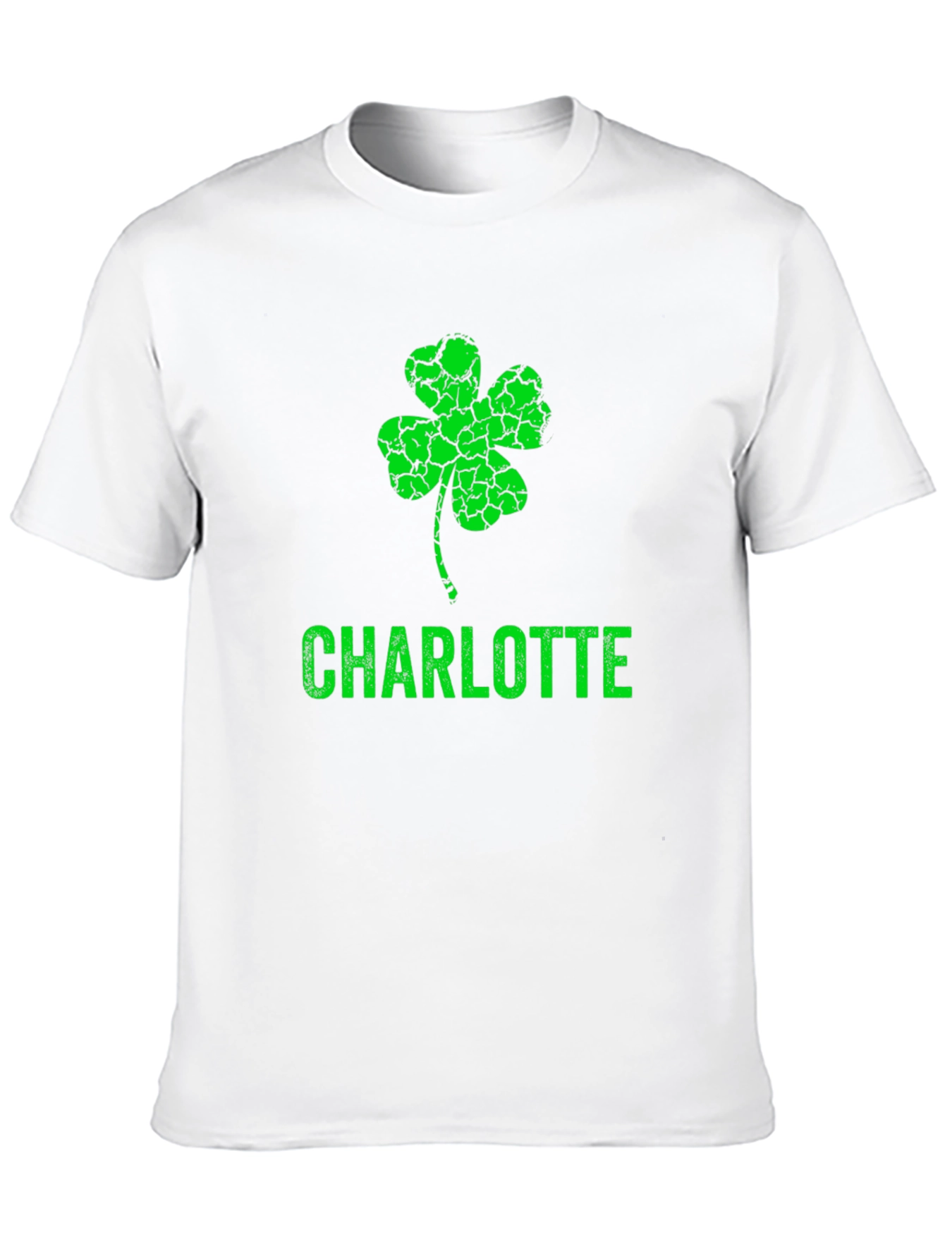 St. Patricks Day Charlotte Shamrock T-Shirt
