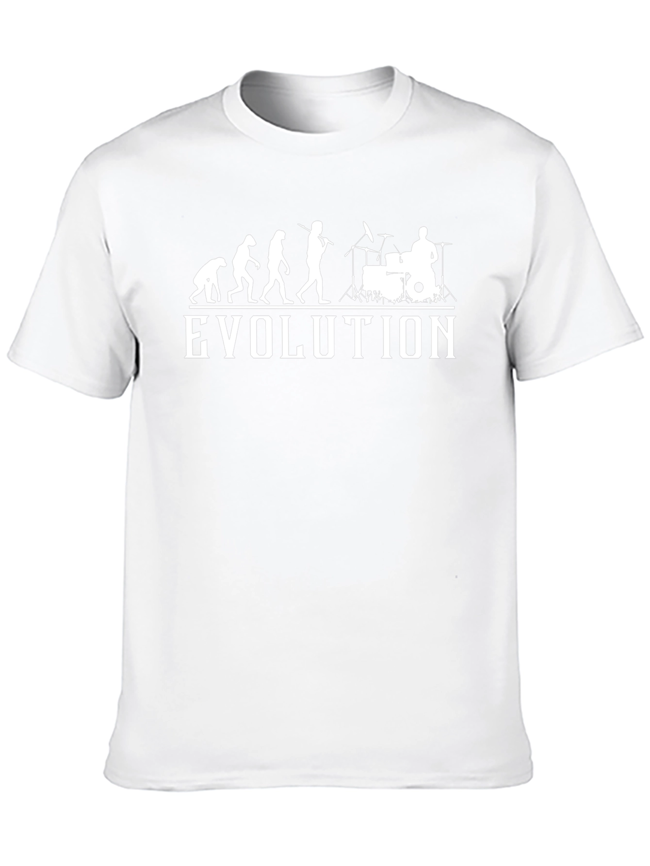 Evolution of Drumming T-Shirt - Black