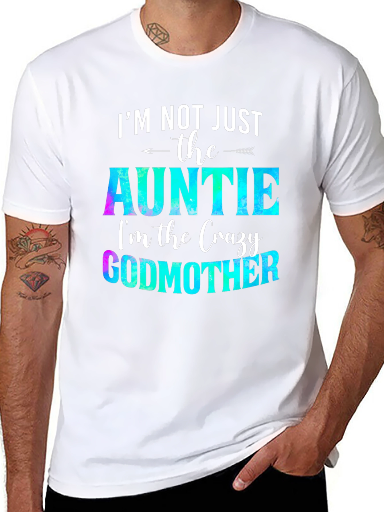 Crazy Godmother T-Shirt Auntie Fun Tee