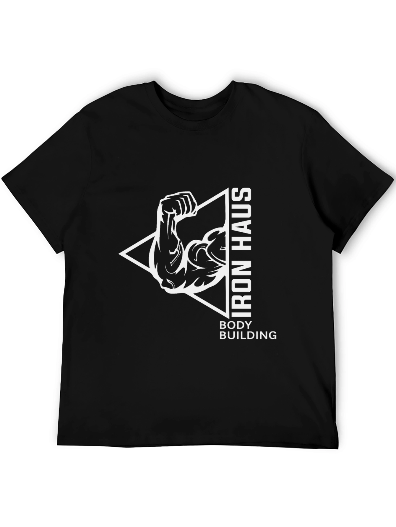 Iron Haus Bodybuilding T-Shirt - Black