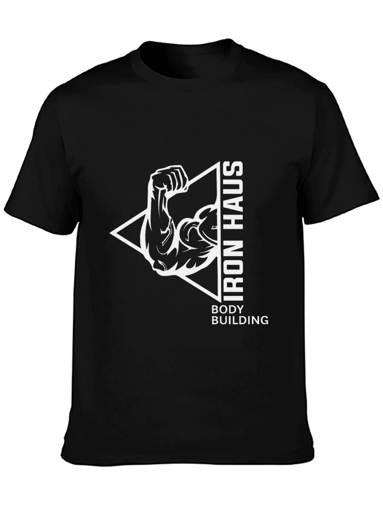 Iron Haus Bodybuilding T-Shirt - Black