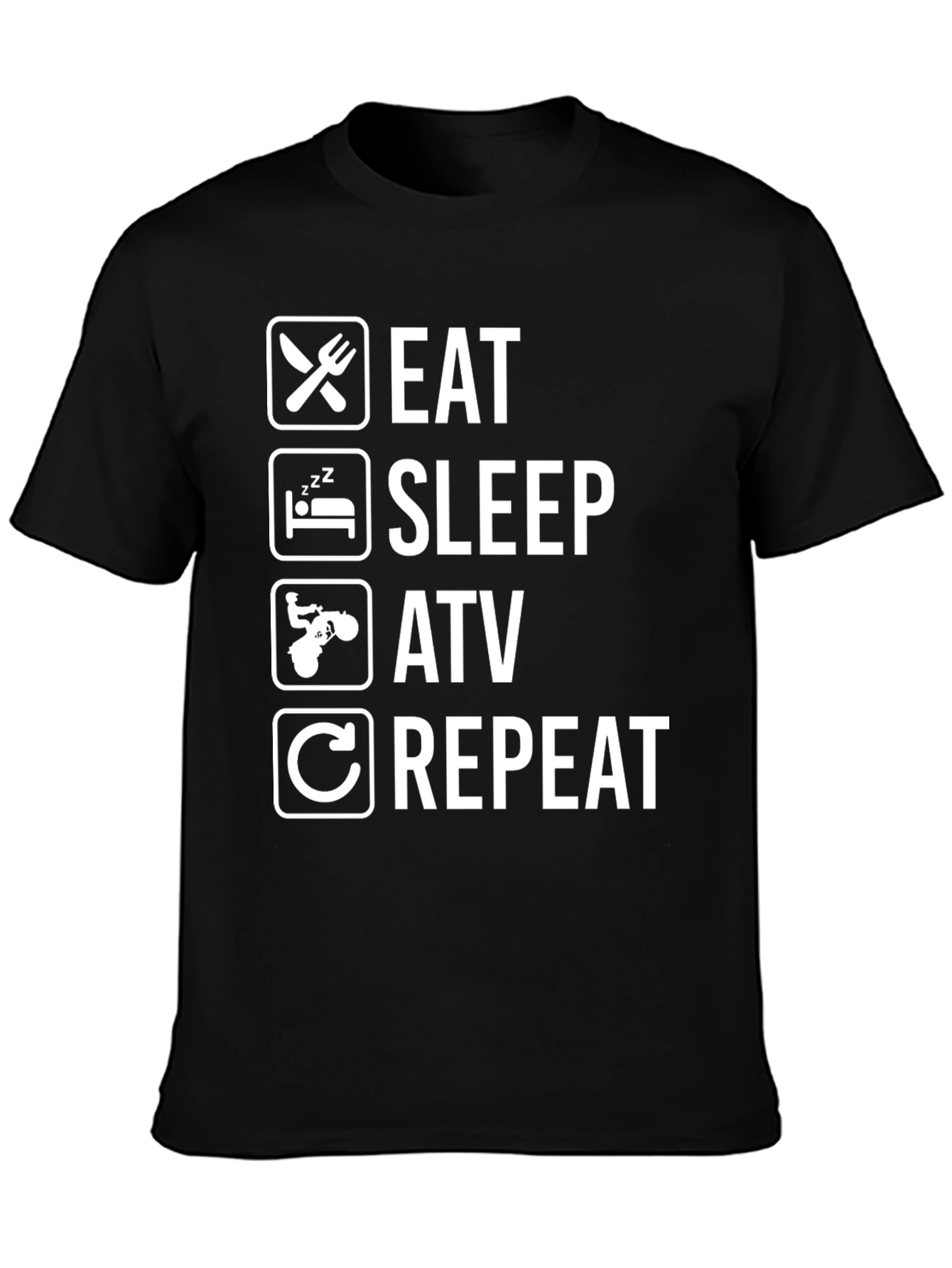 Eat Sleep ATV Repeat T-Shirt