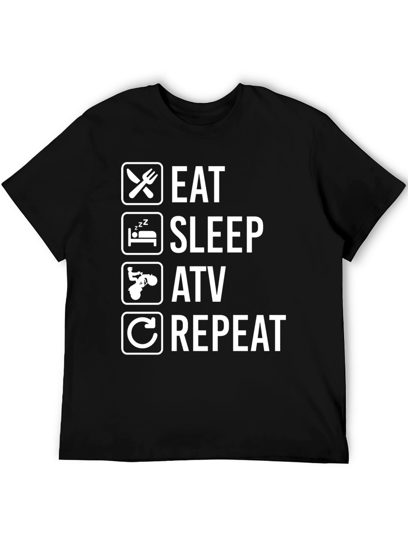 Eat Sleep ATV Repeat T-Shirt