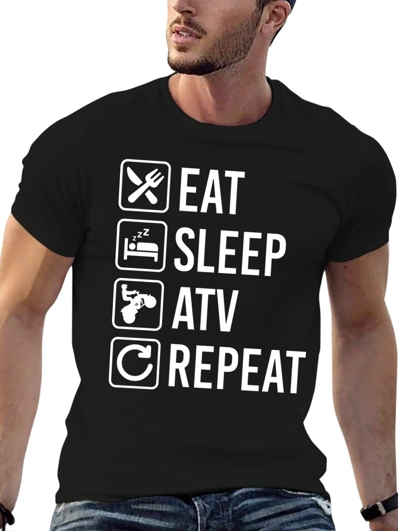 Eat Sleep ATV Repeat T-Shirt