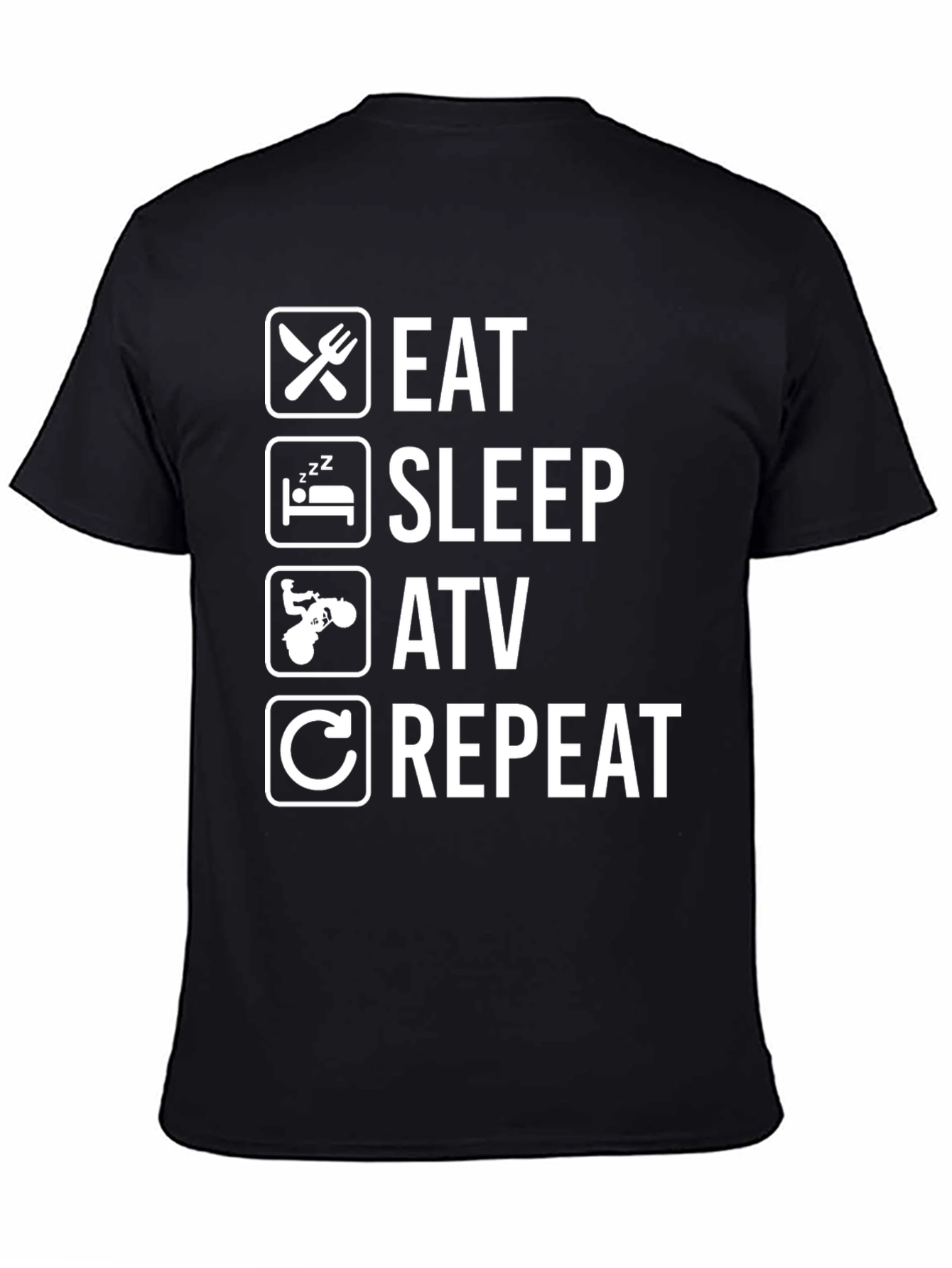 Eat Sleep ATV Repeat T-Shirt