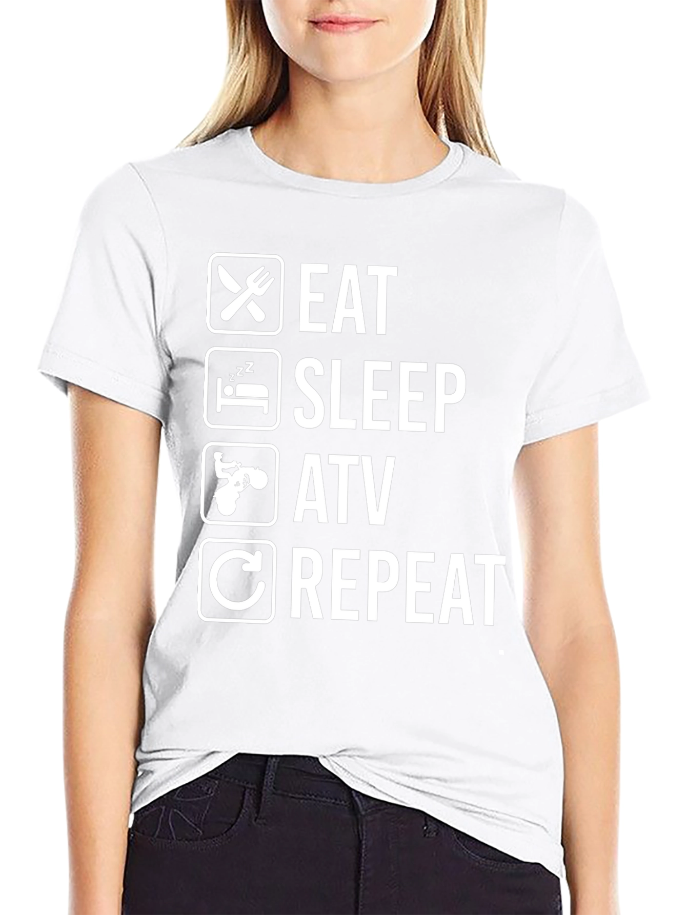 Eat Sleep ATV Repeat T-Shirt