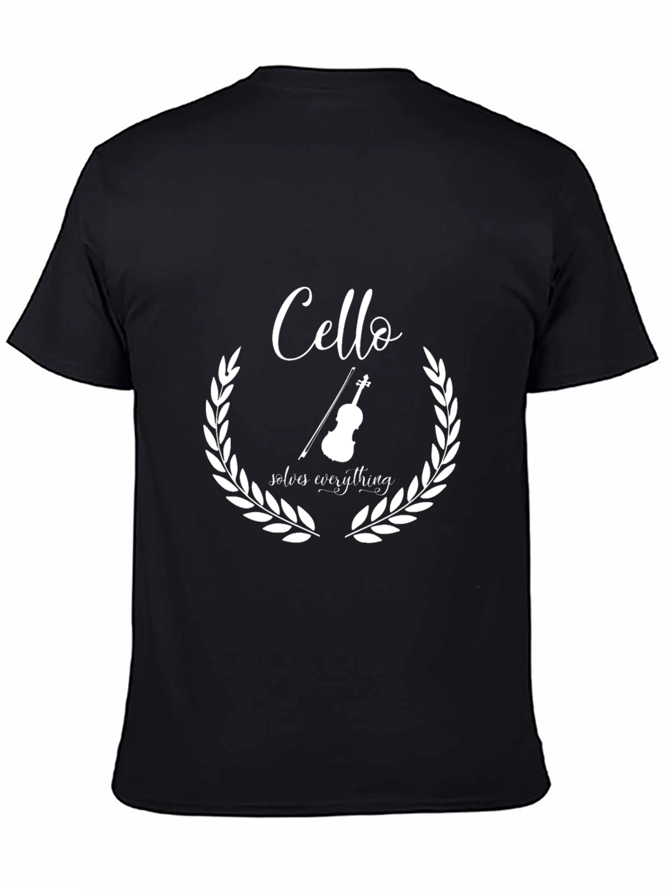 Cello Solves Everything Graphic Tee