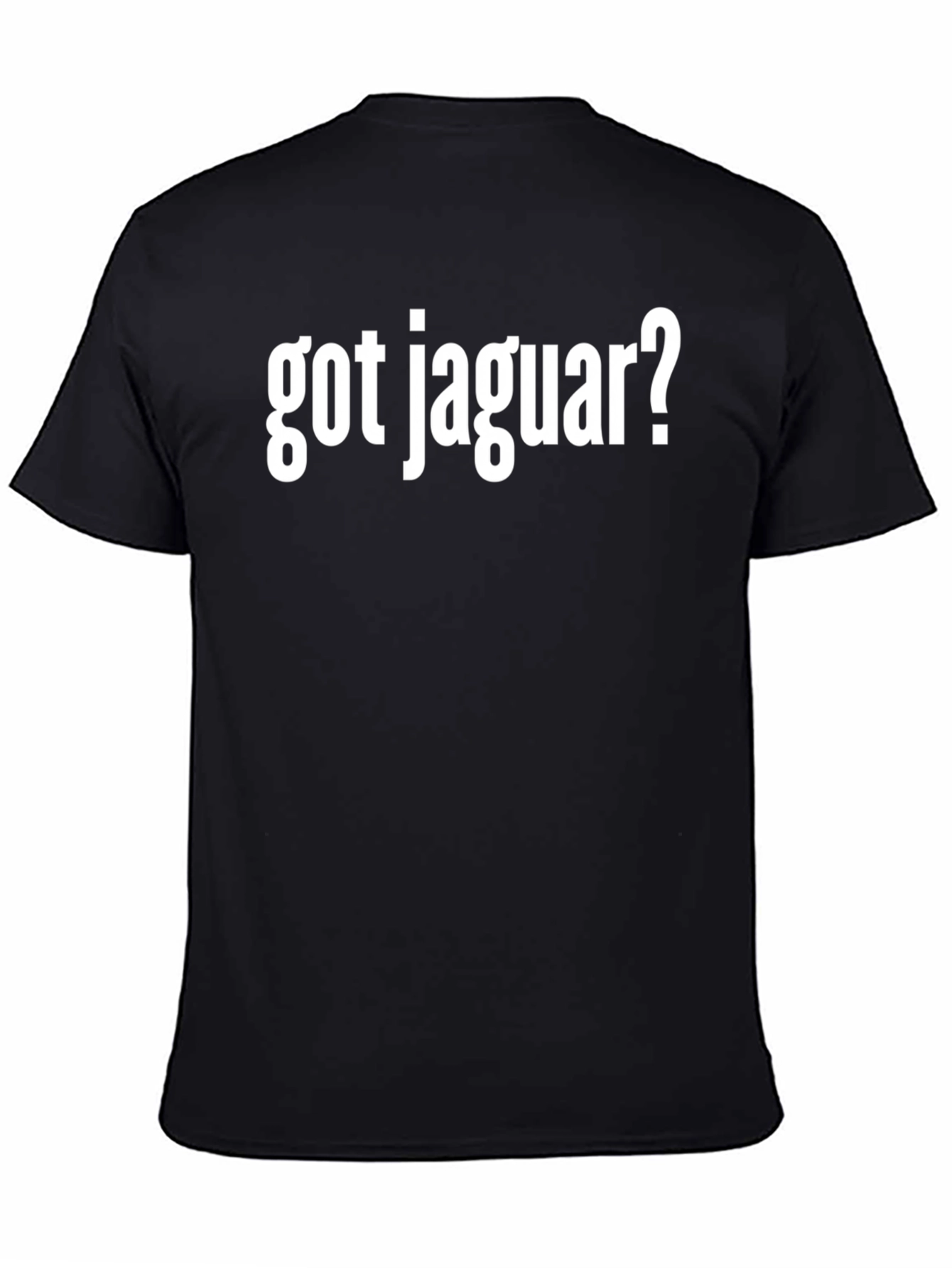 Got Jaguar? Black Graphic Tee for Car Enthusiasts