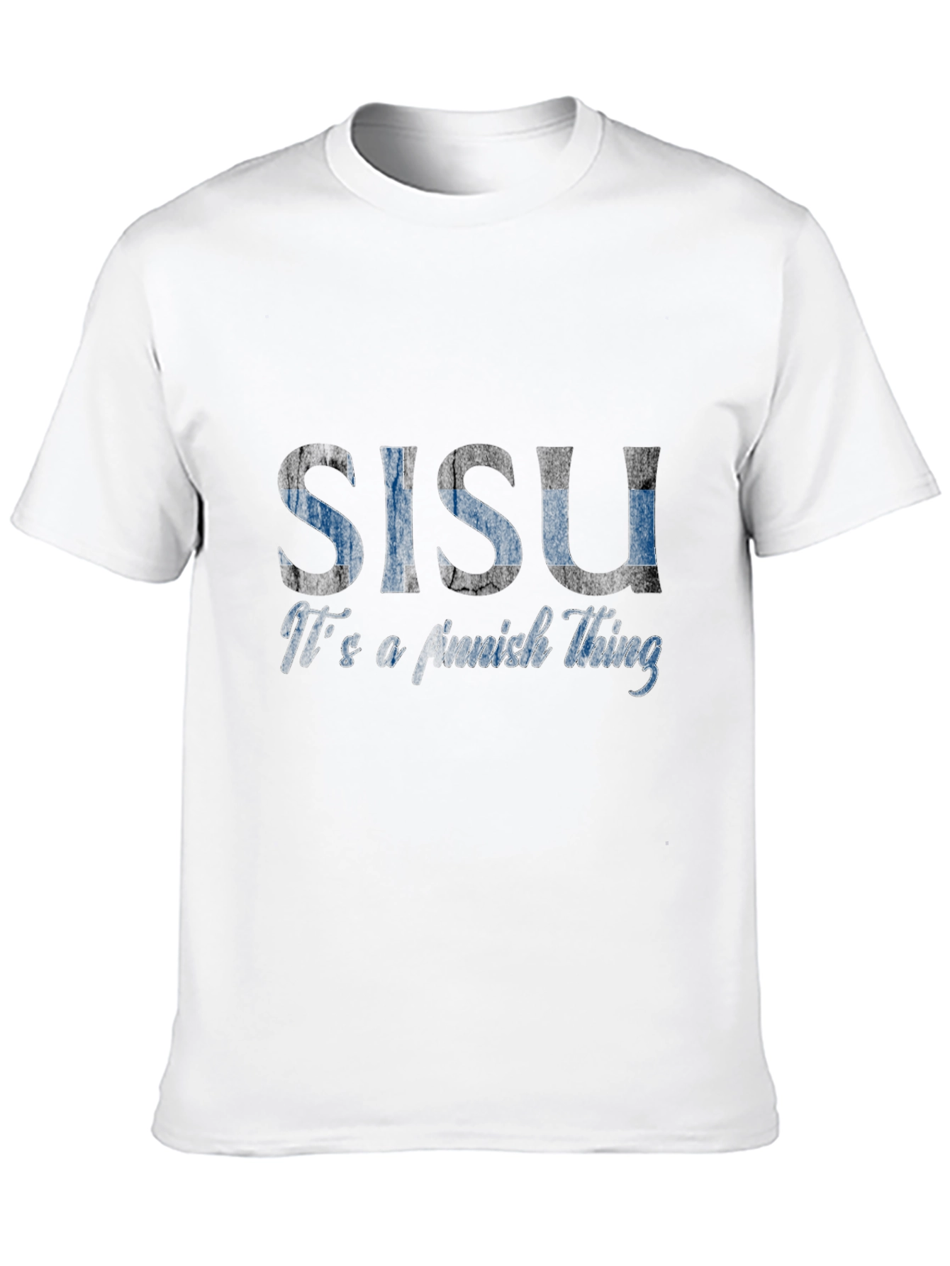 Sisu Finnish Thing Black Graphic T-Shirt
