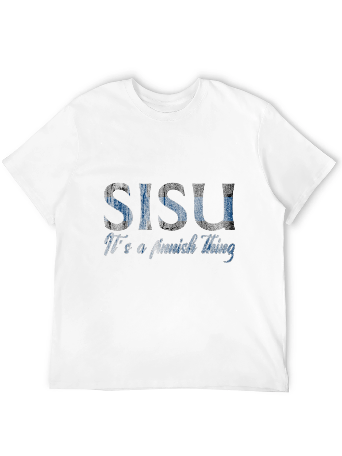 Sisu Finnish Thing Black Graphic T-Shirt