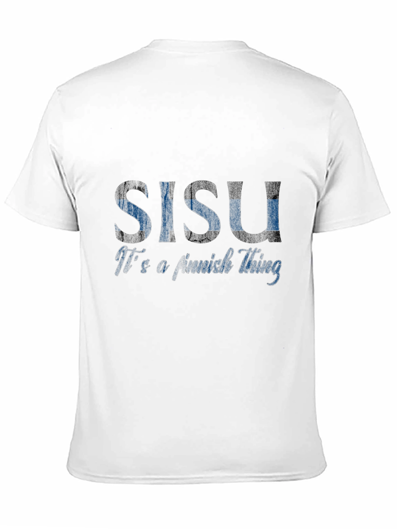 Sisu Finnish Thing Black Graphic T-Shirt