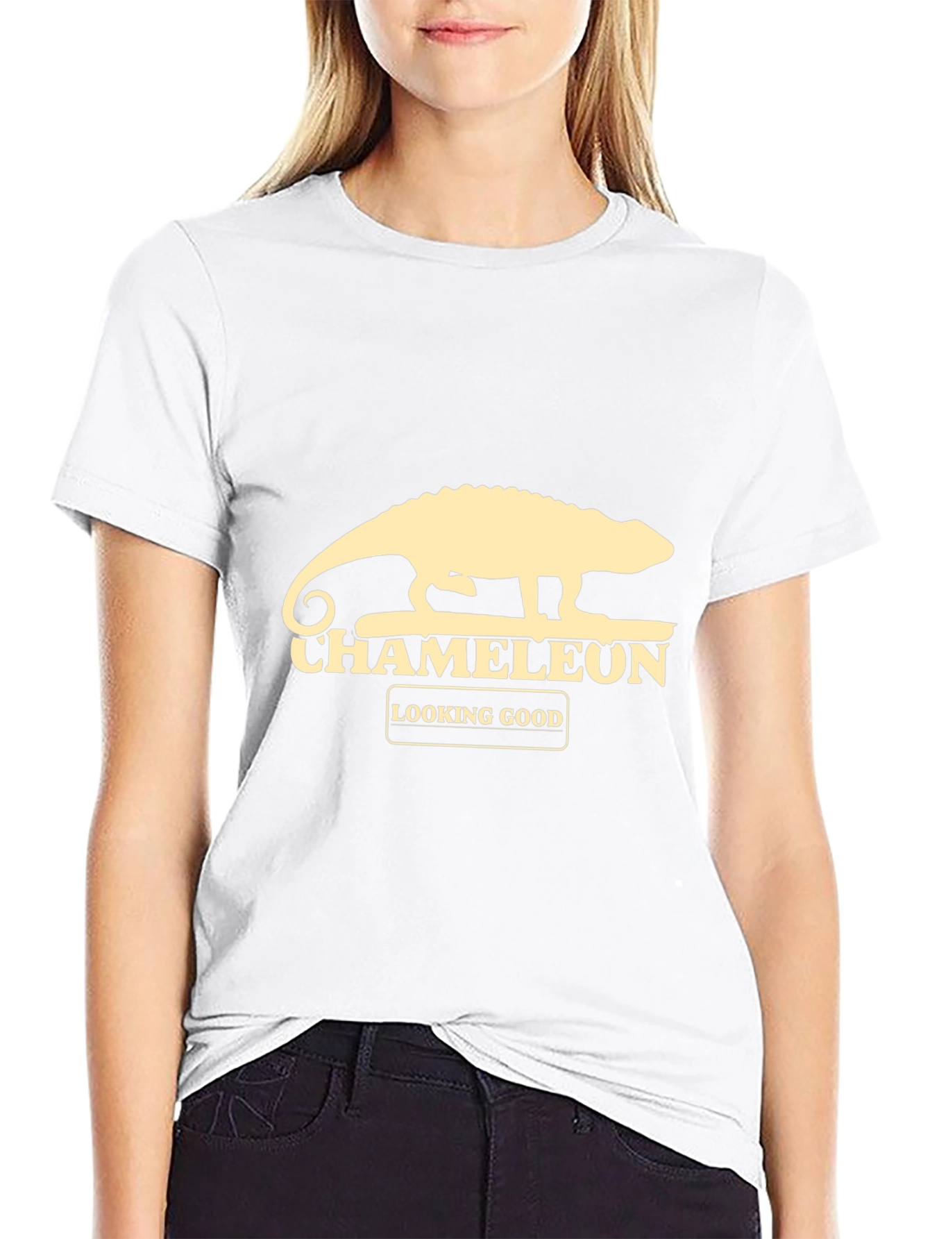 Chameleon Graphic T-Shirt - Looking Good