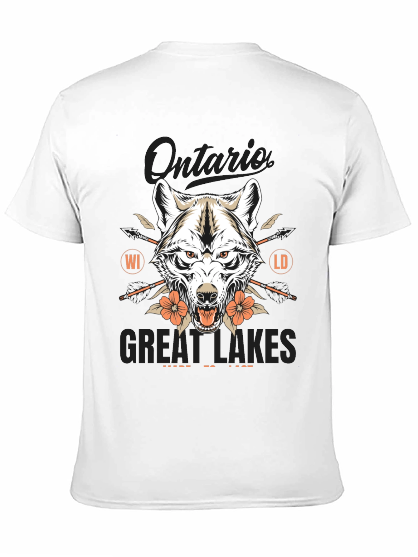 Ontario Great Lakes Wolf T-Shirt