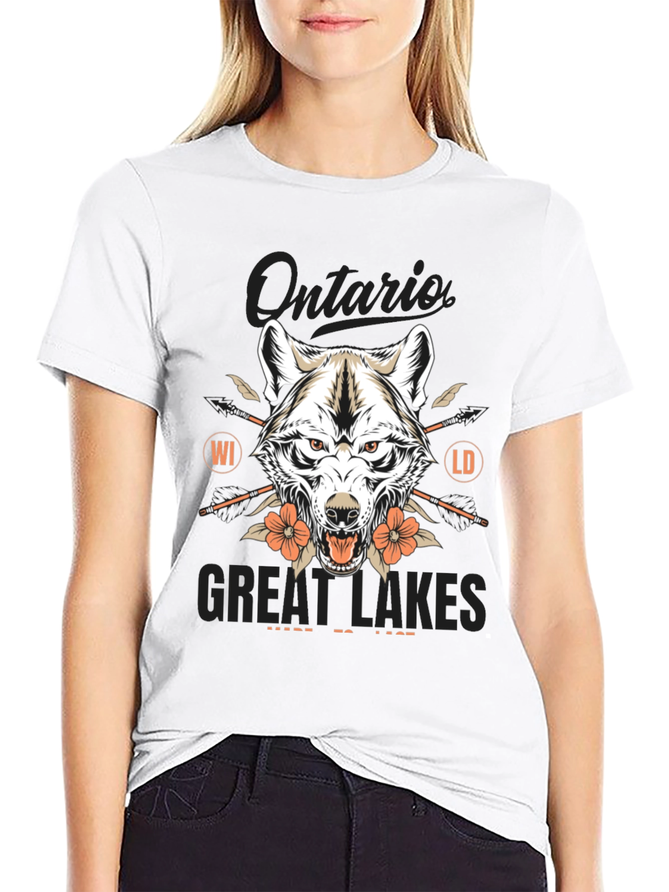 Ontario Great Lakes Wolf T-Shirt