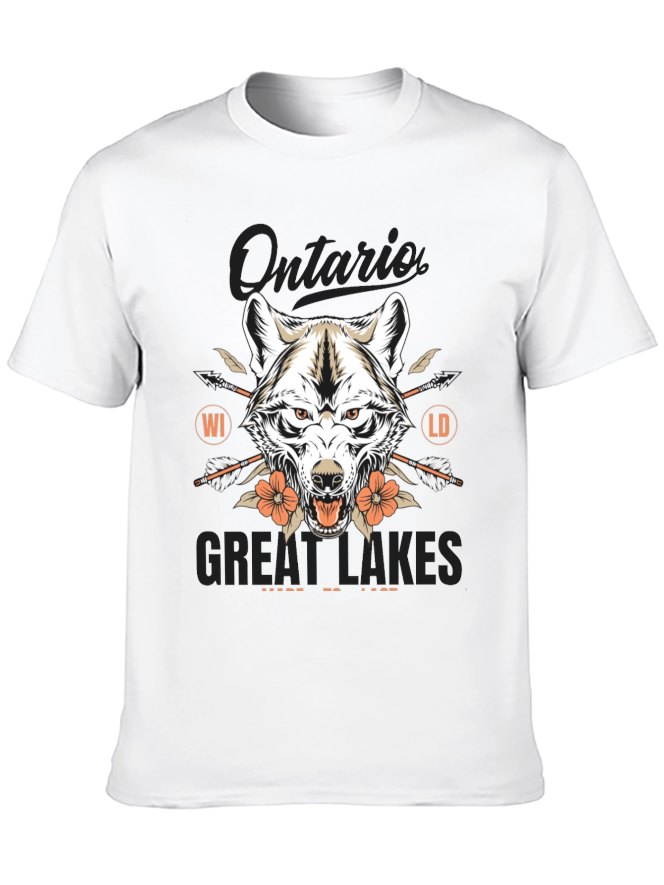 Ontario Great Lakes Wolf T-Shirt