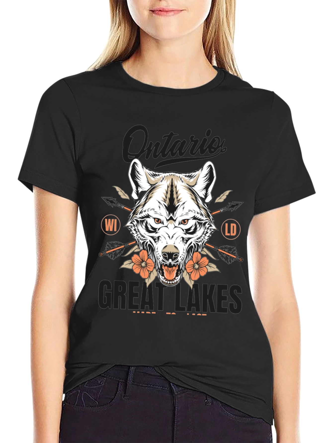 Ontario Great Lakes Wolf T-Shirt