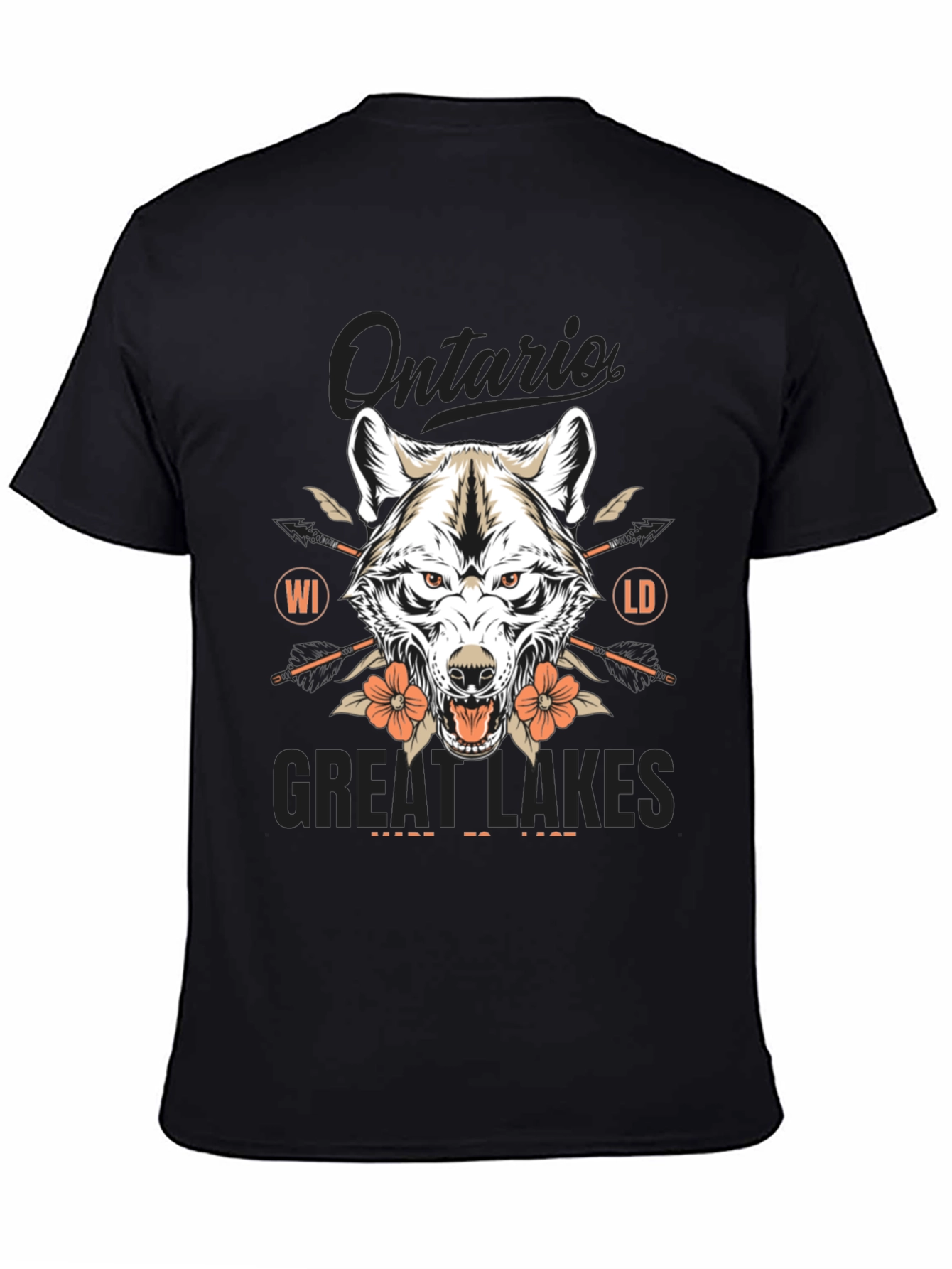 Ontario Great Lakes Wolf T-Shirt