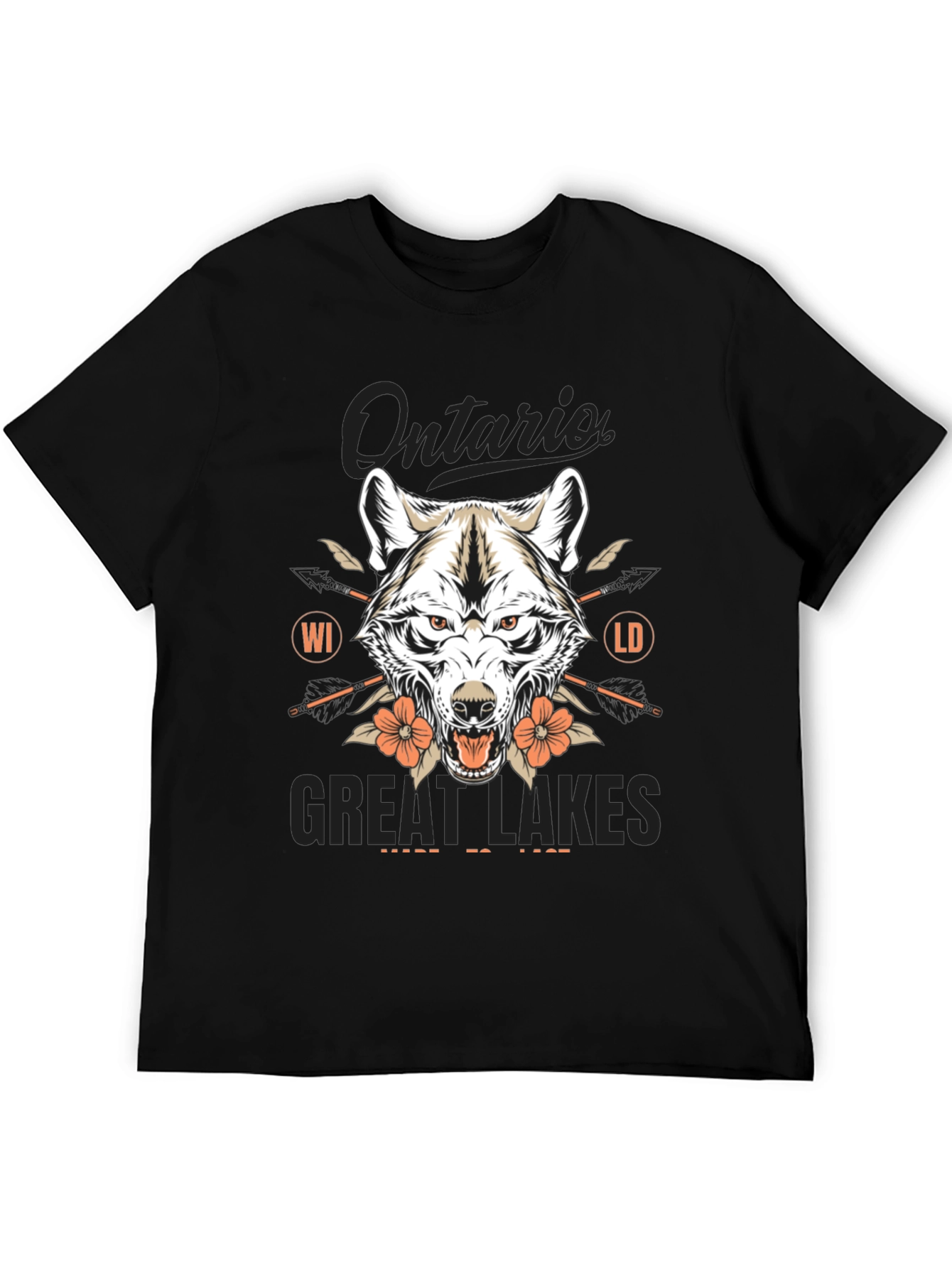 Ontario Great Lakes Wolf T-Shirt