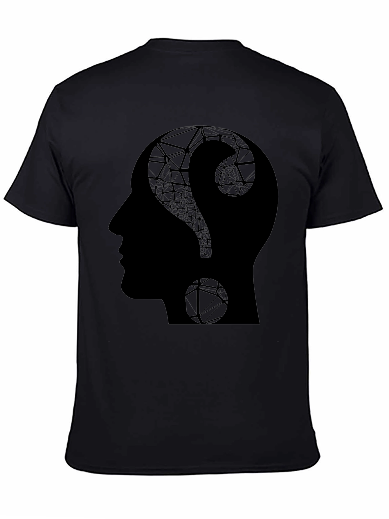 Question Mark Mind T-Shirt - Black