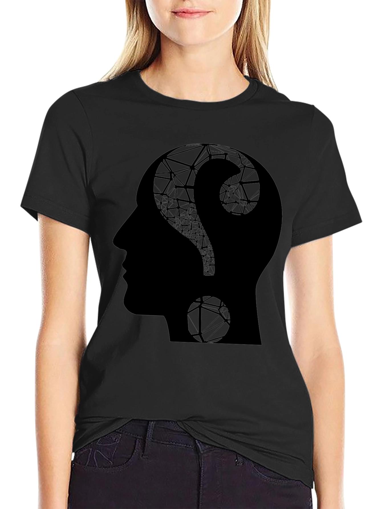 Question Mark Mind T-Shirt - Black