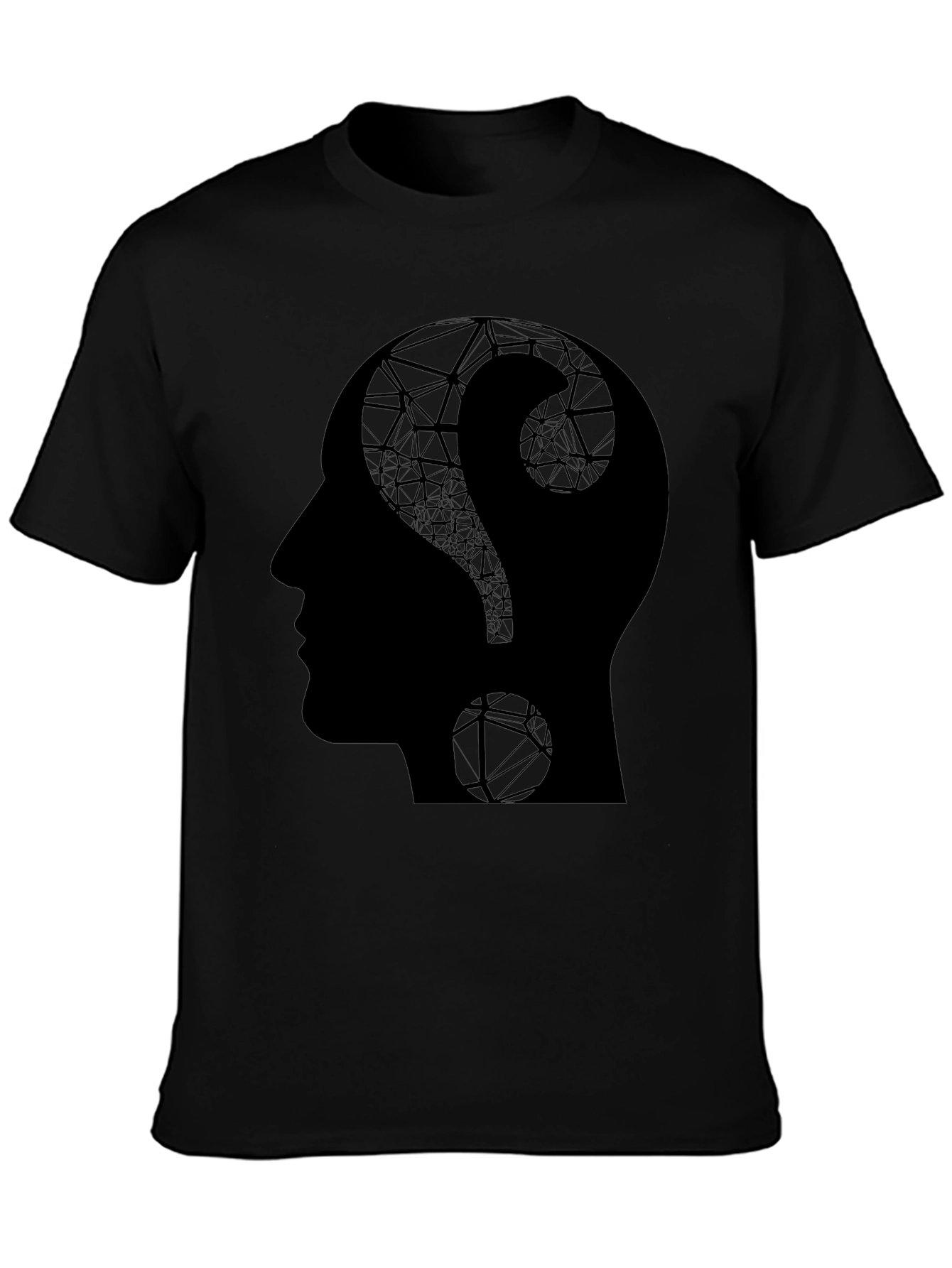 Question Mark Mind T-Shirt - Black
