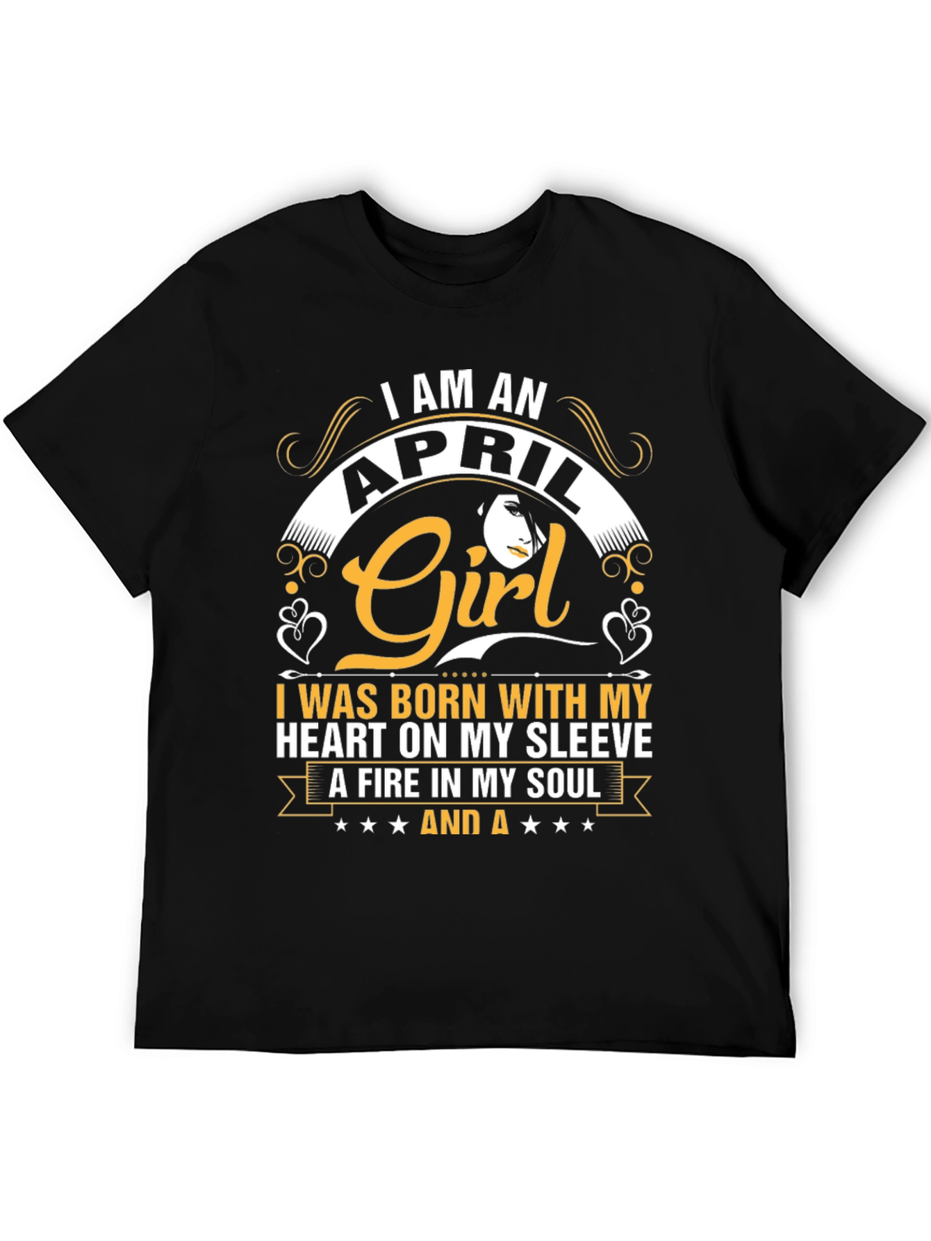 April Girl Graphic Tee