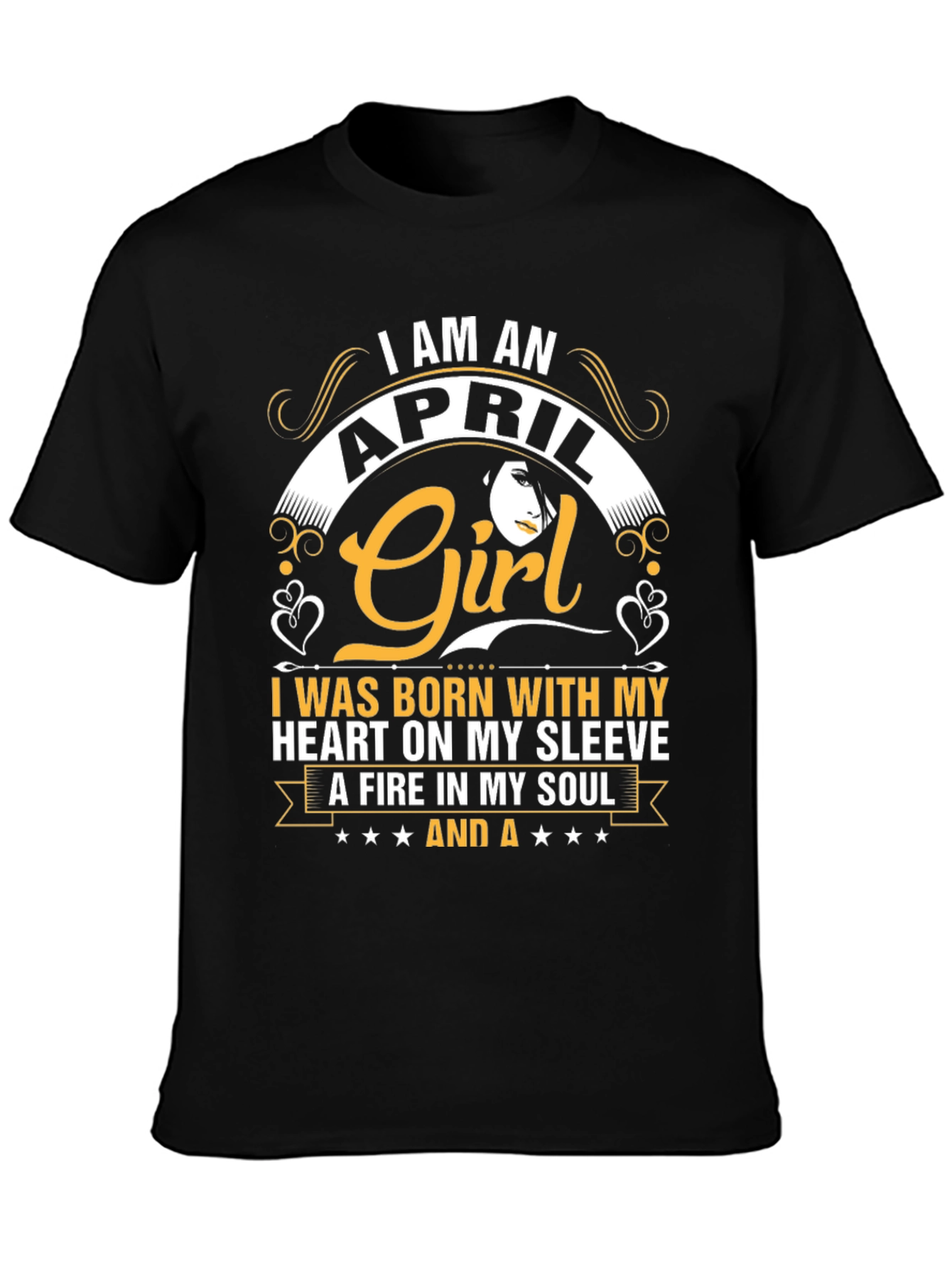 April Girl Graphic Tee