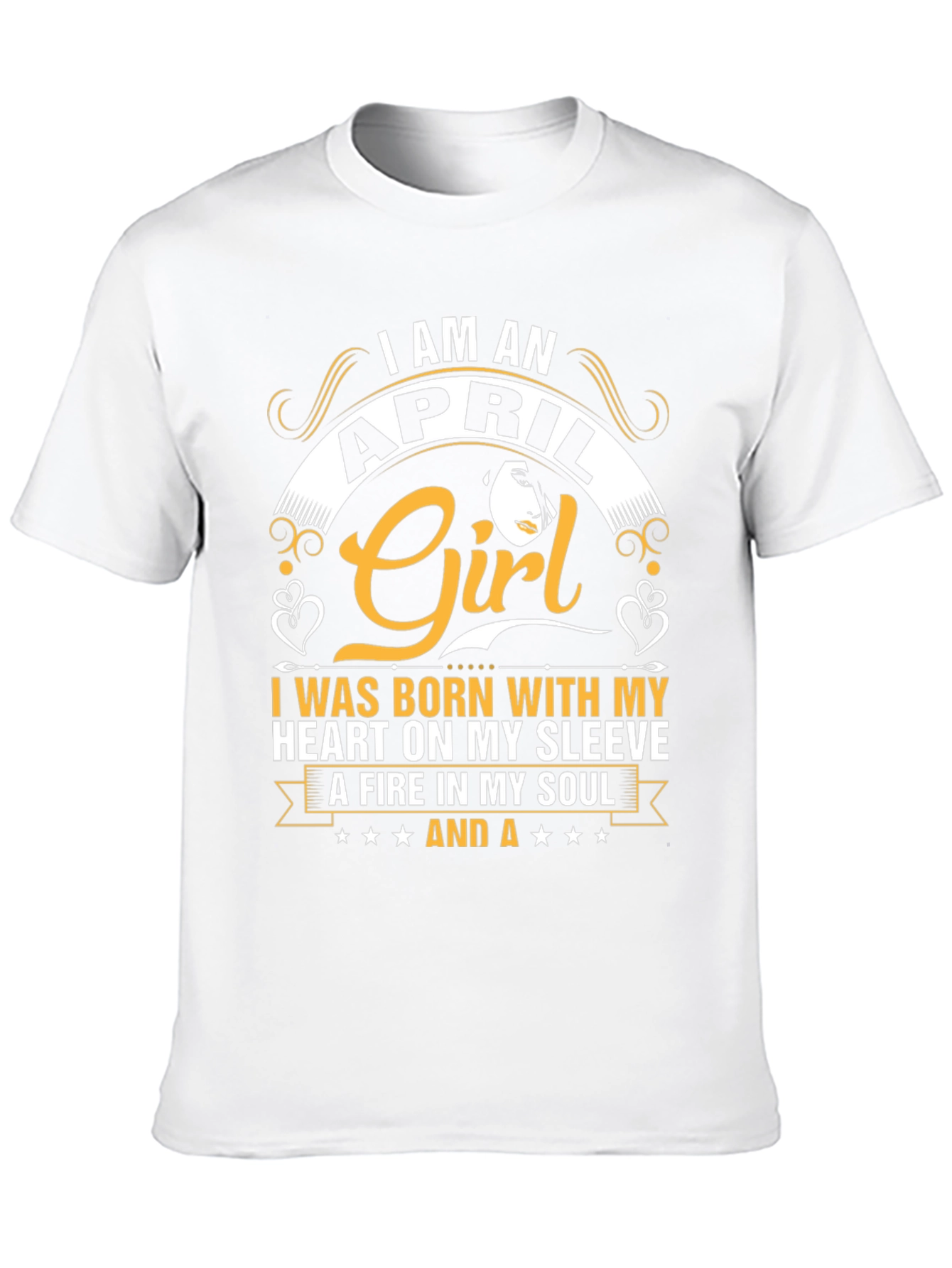 April Girl Graphic Tee