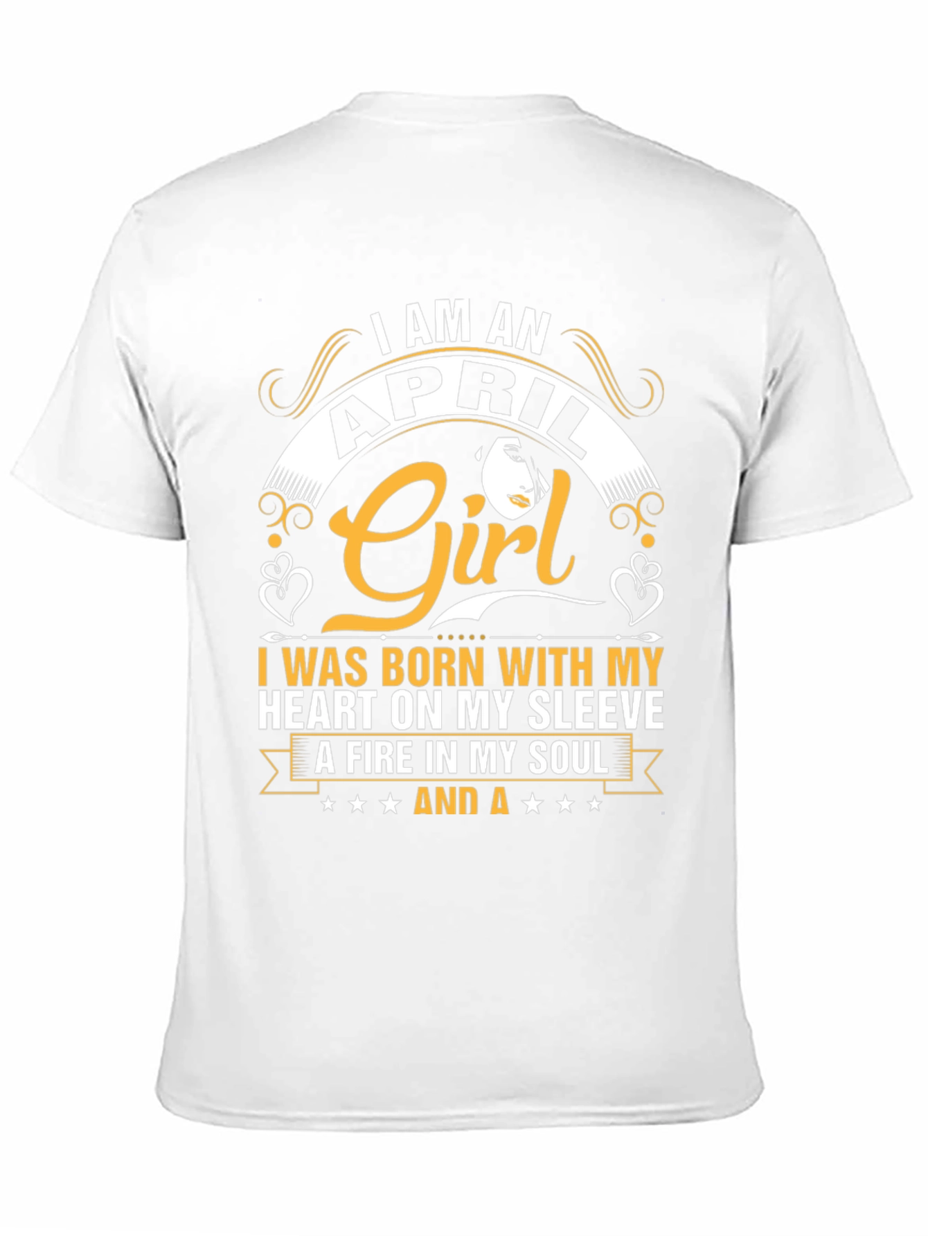 April Girl Graphic Tee