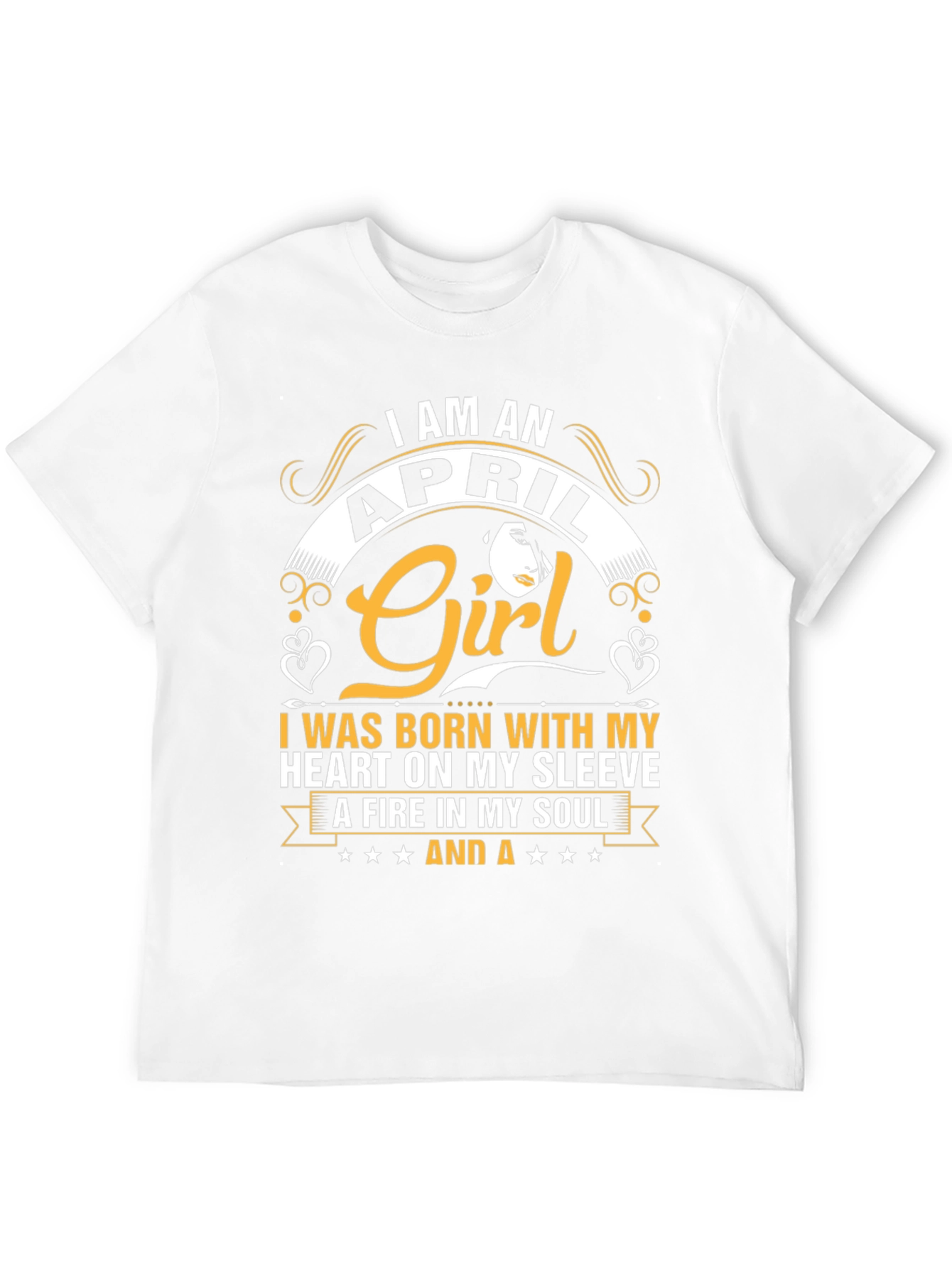 April Girl Graphic Tee
