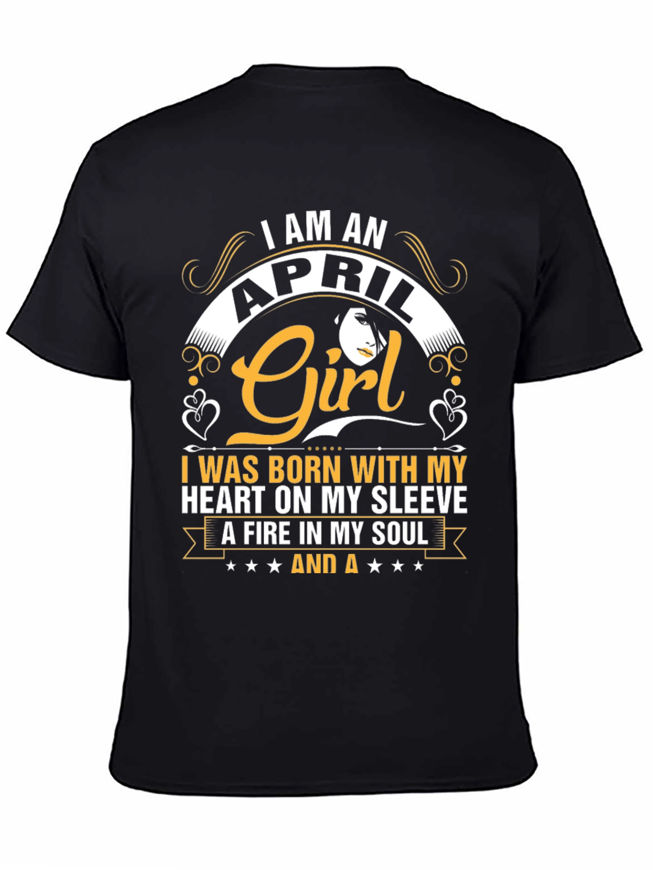 April Girl Graphic Tee
