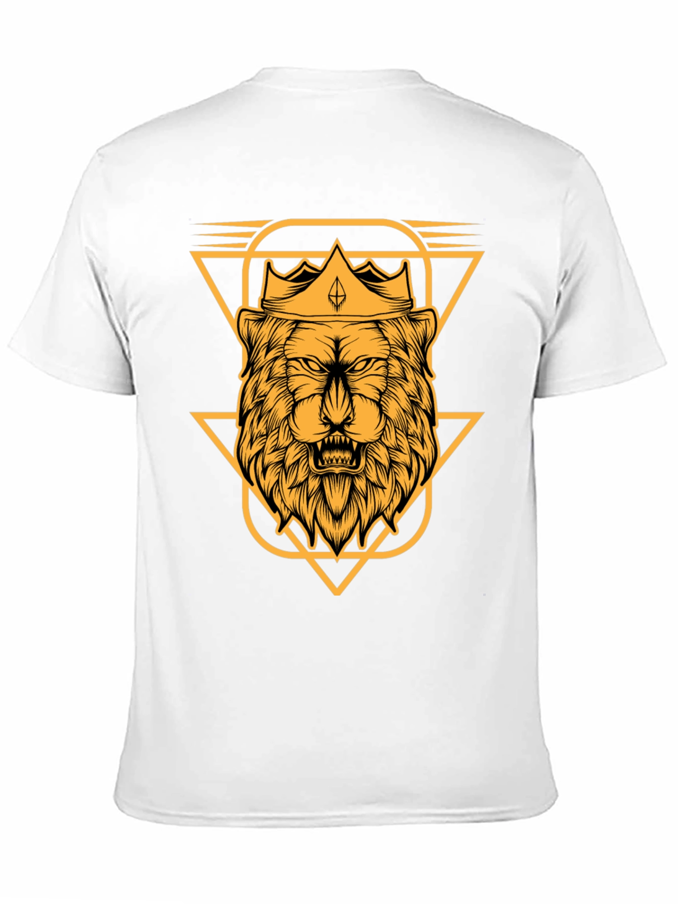 Lion King Graphic Tee - Black Cotton T-Shirt