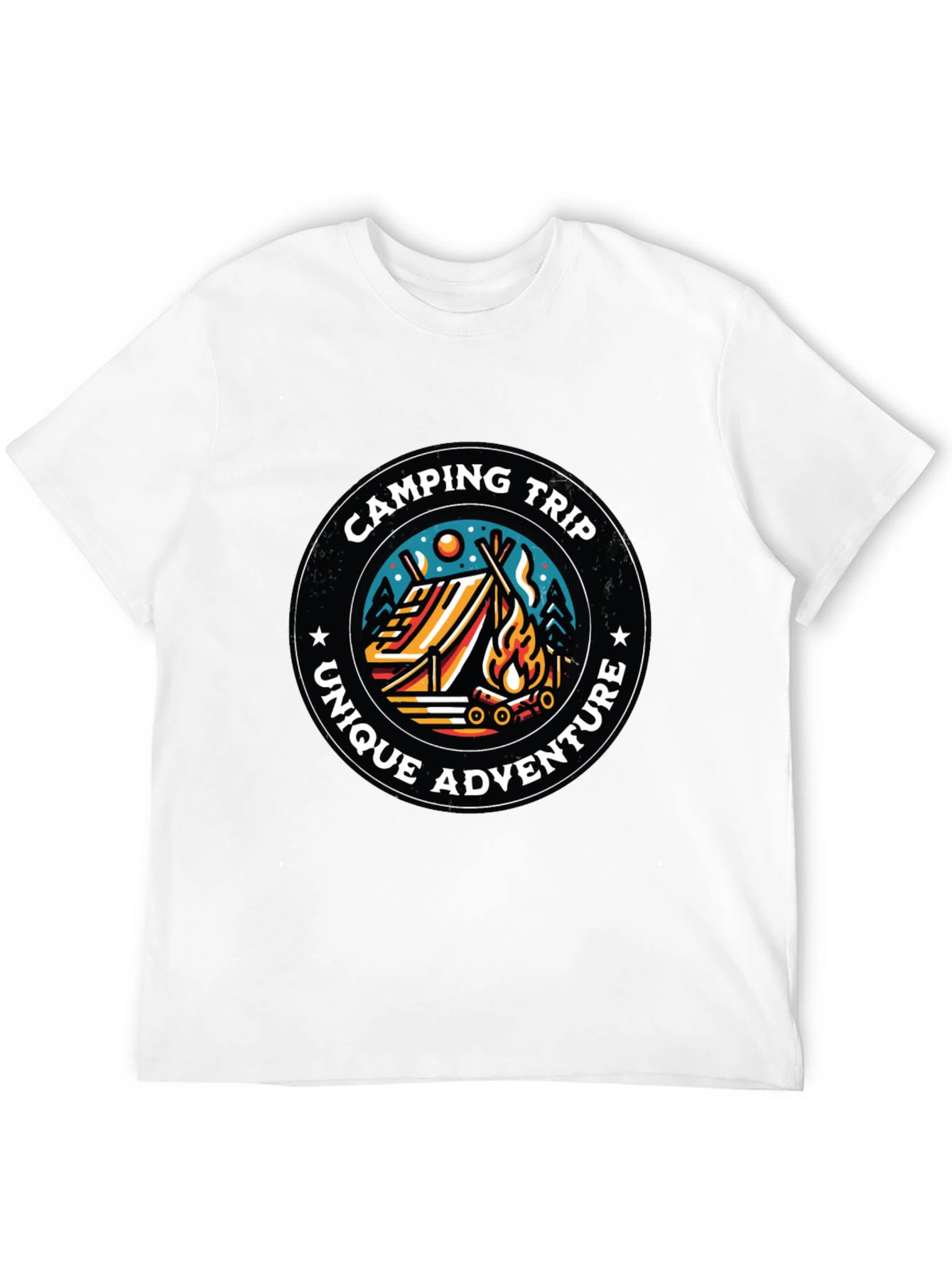 Camping Trip Adventure Graphic T-Shirt