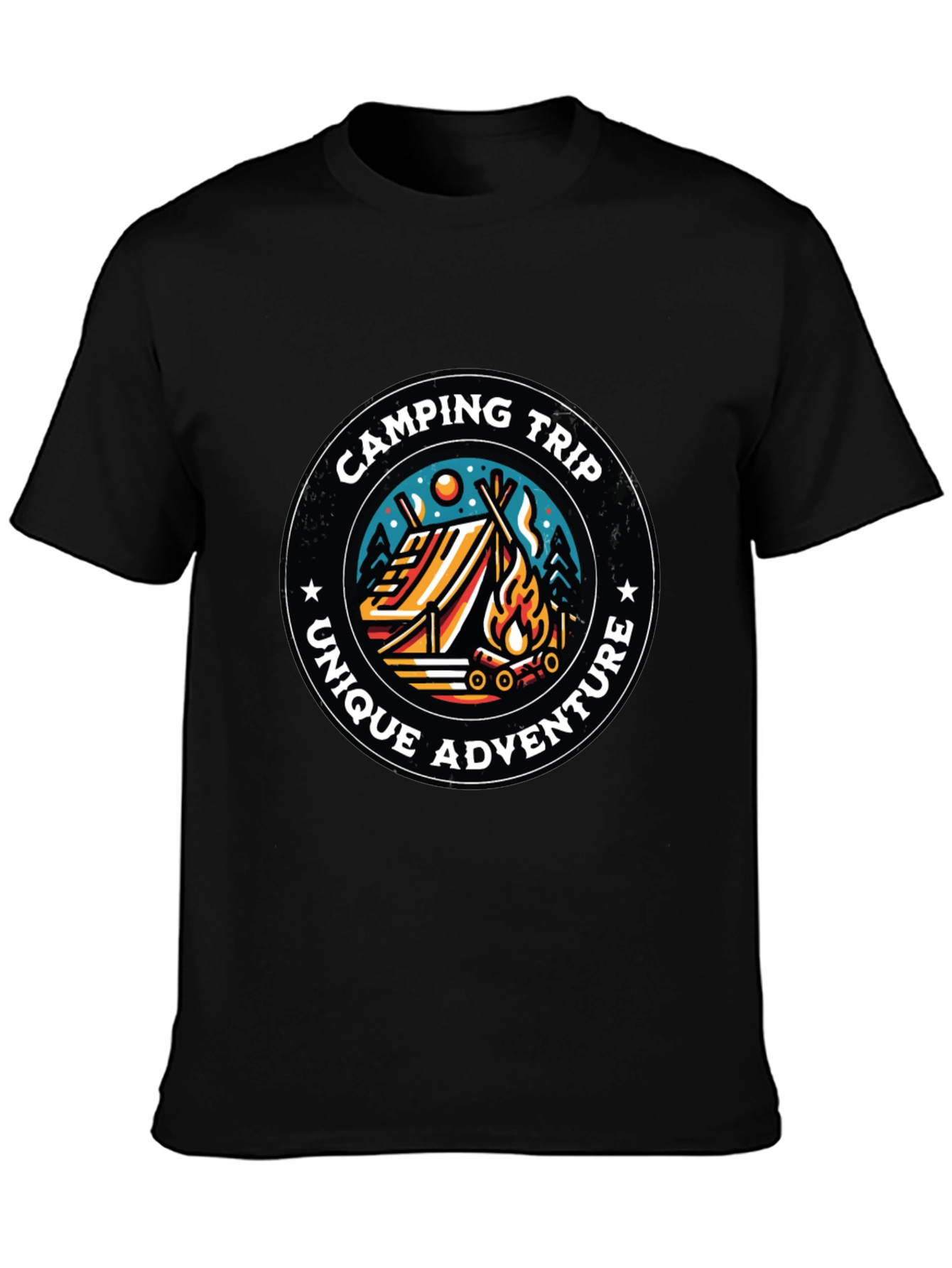 Camping Trip Adventure Graphic T-Shirt