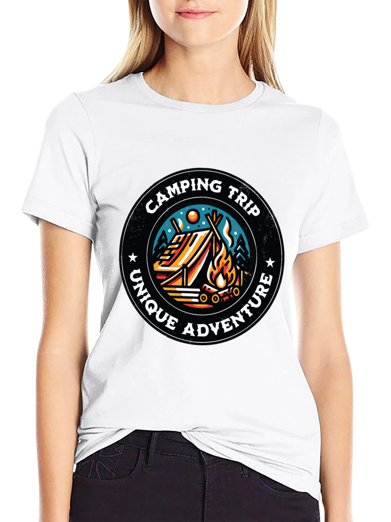 Camping Trip Adventure Graphic T-Shirt