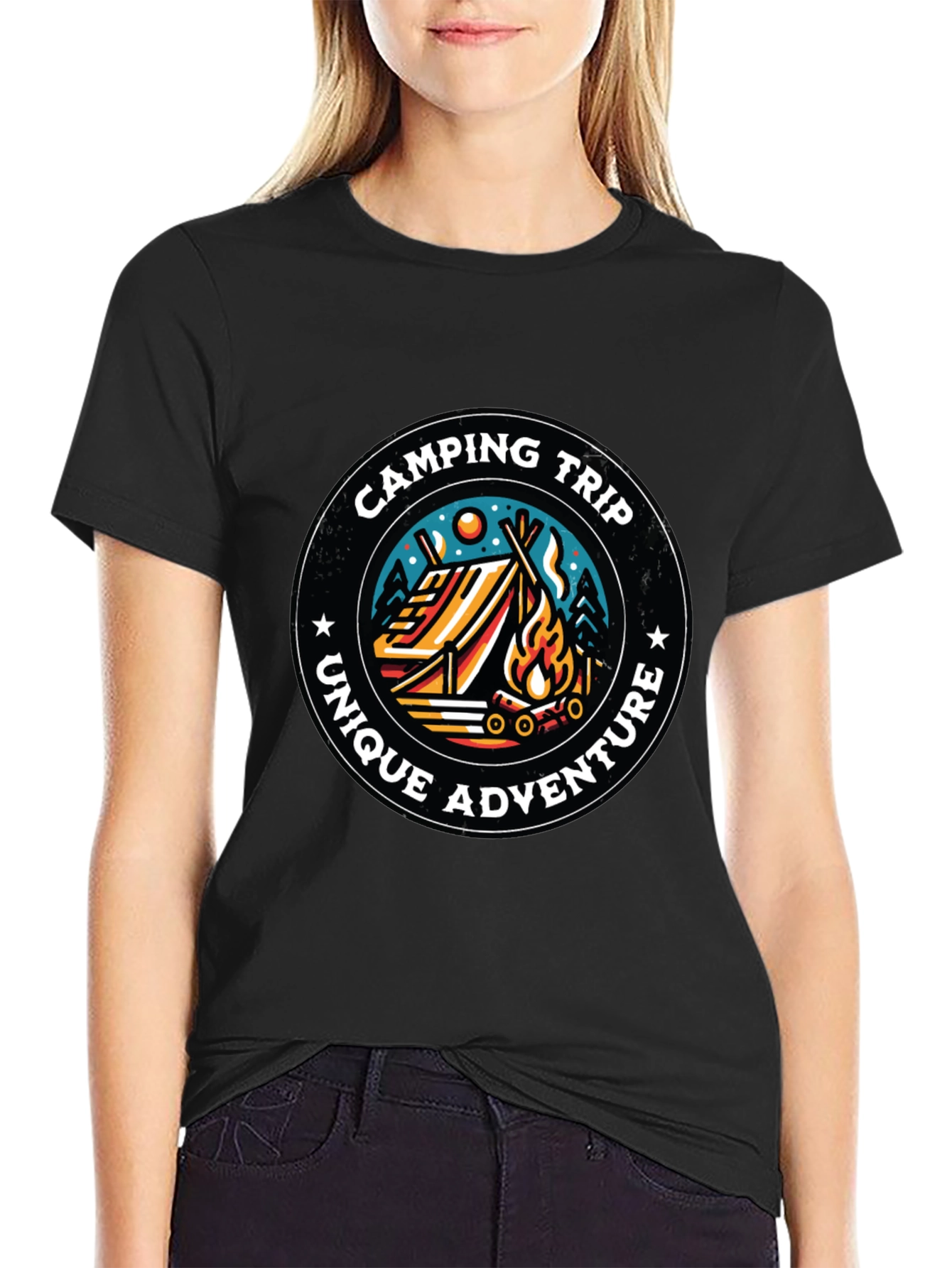 Camping Trip Adventure Graphic T-Shirt