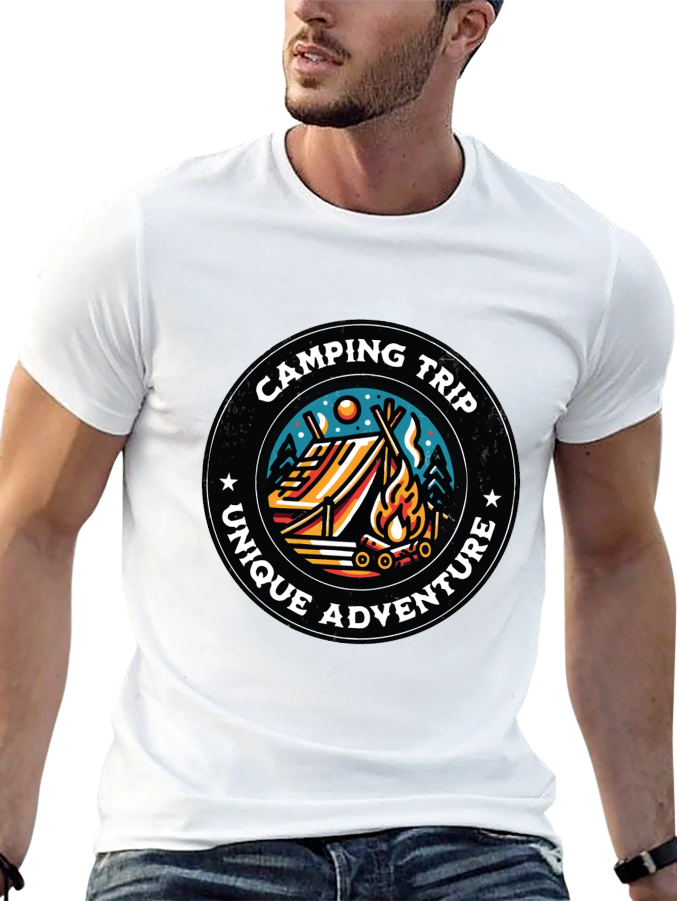 Camping Trip Adventure Graphic T-Shirt