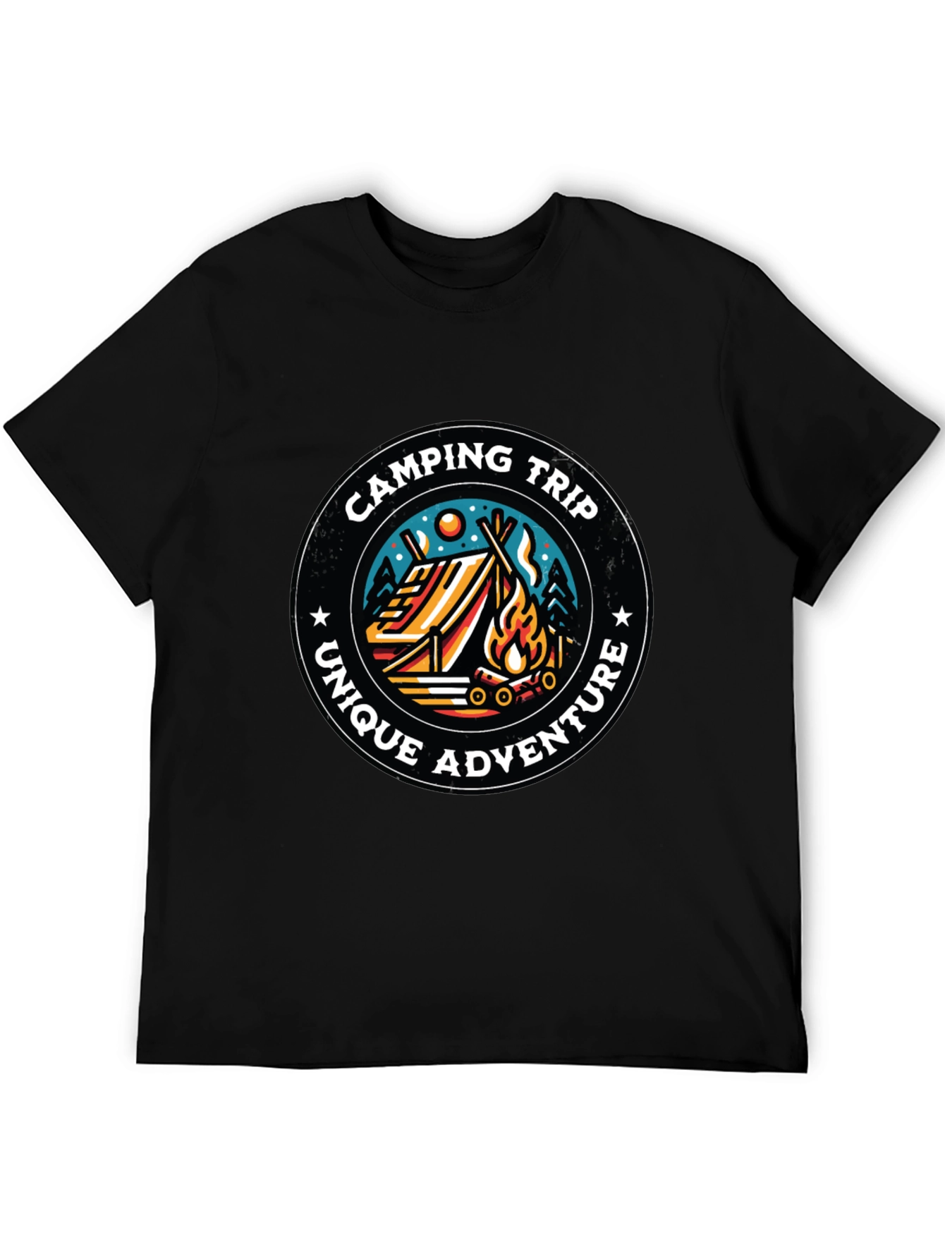 Camping Trip Adventure Graphic T-Shirt