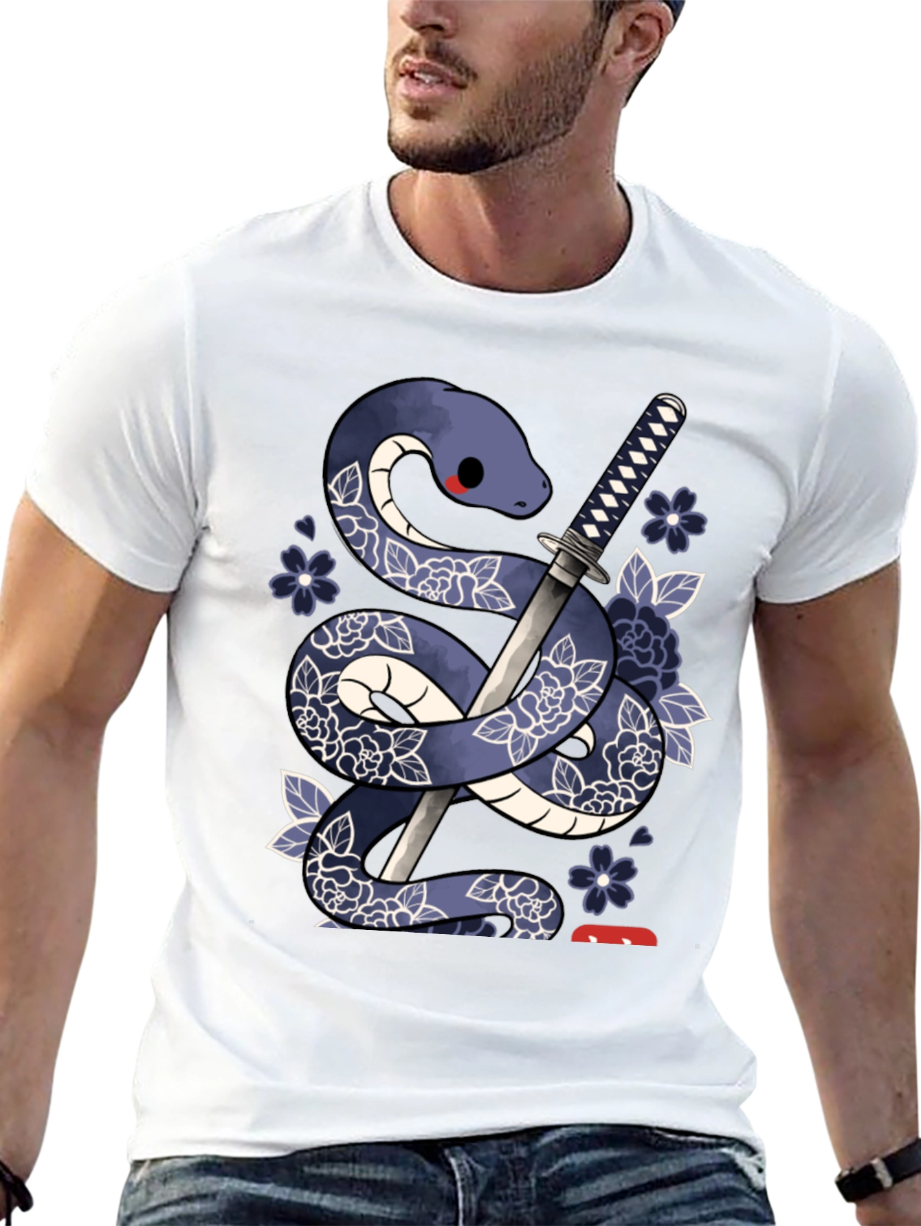 Snake & Sword Graphic Tee