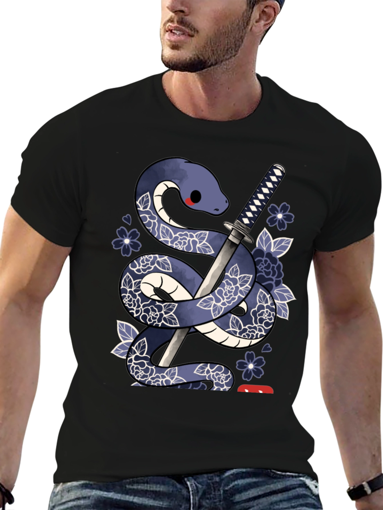 Snake & Sword Graphic Tee